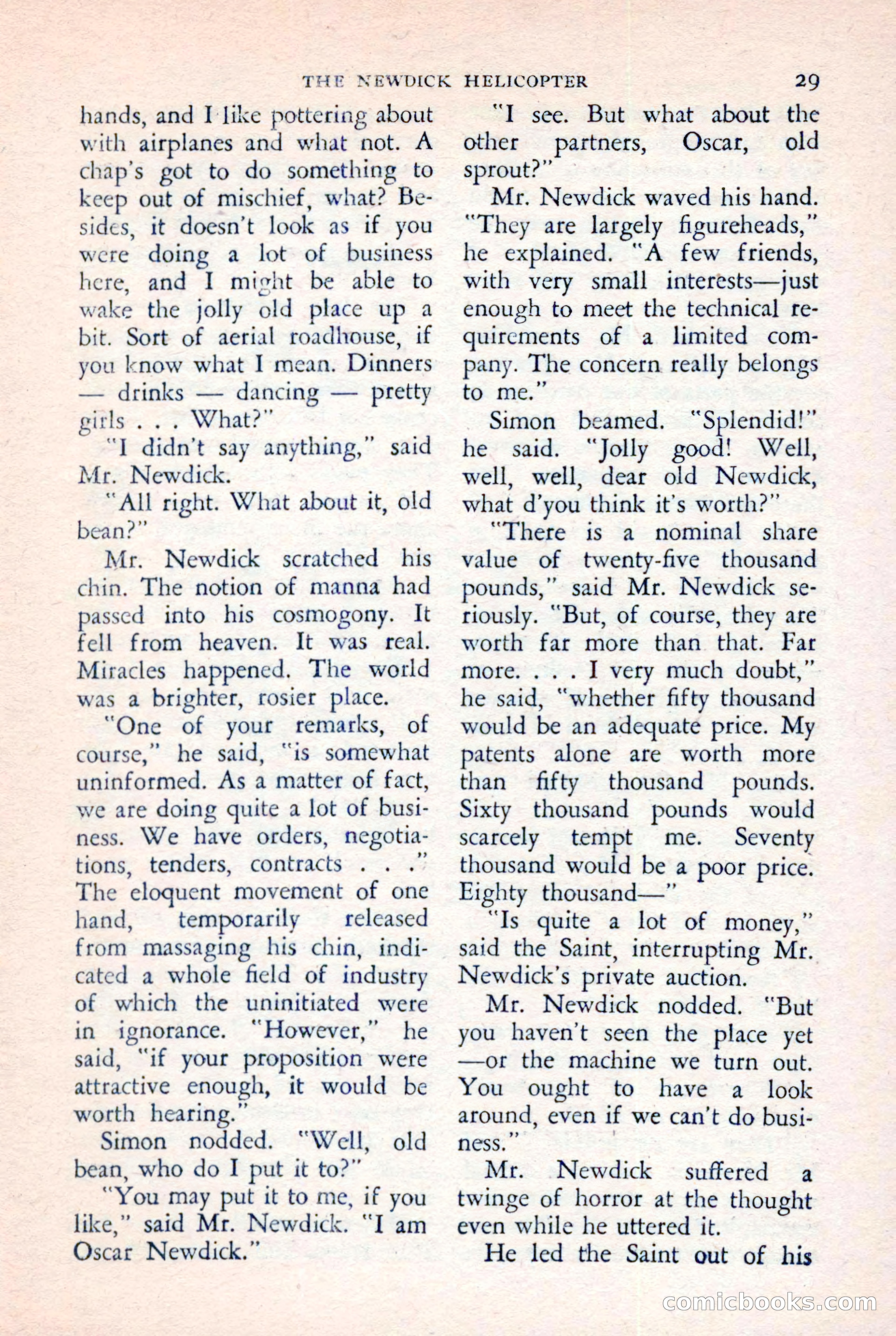 The Saint Detective Magazine, July 1957 — page 31 of 132