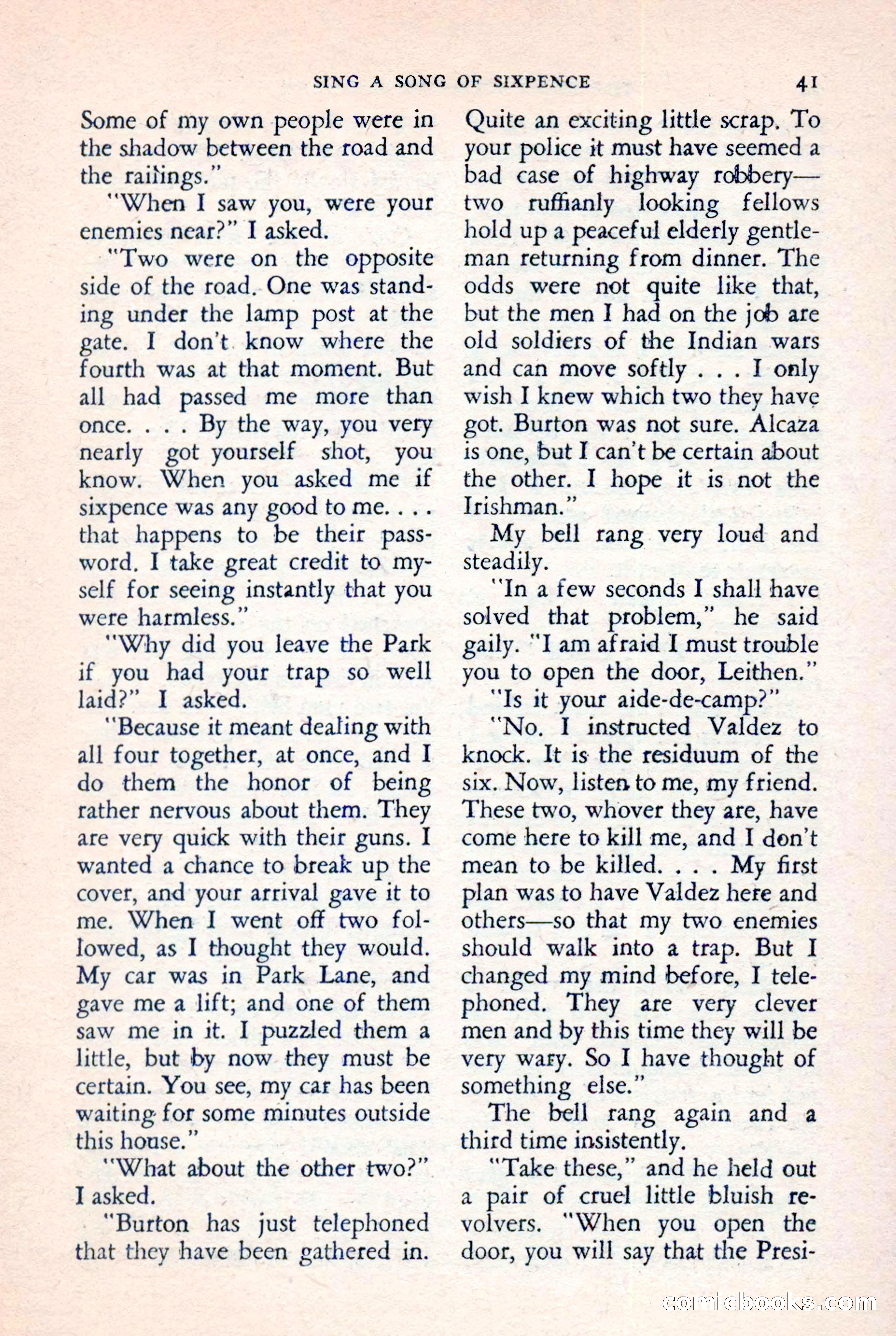 The Saint Detective Magazine, July 1957 — page 43 of 132