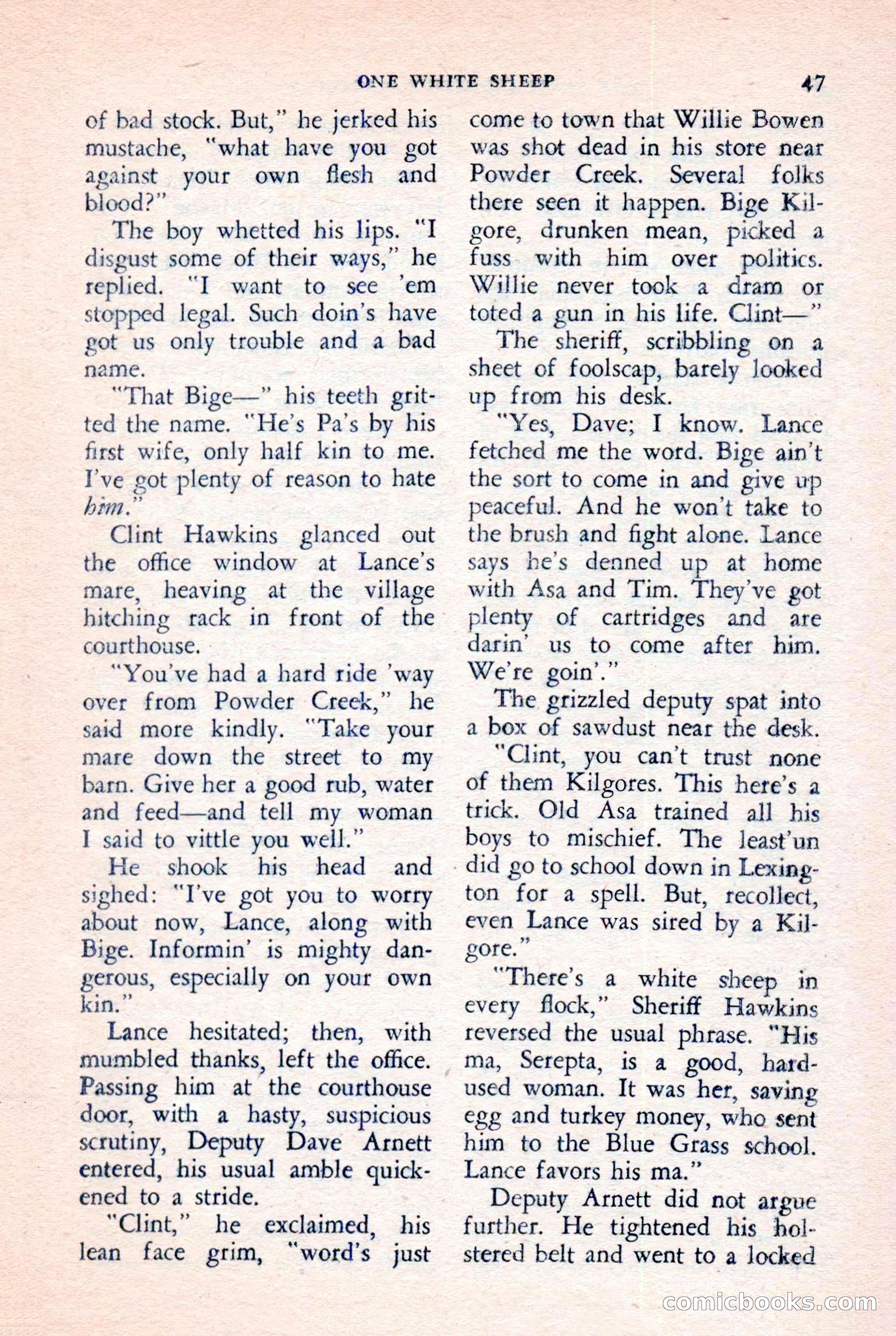 The Saint Detective Magazine, July 1957 — page 49 of 132