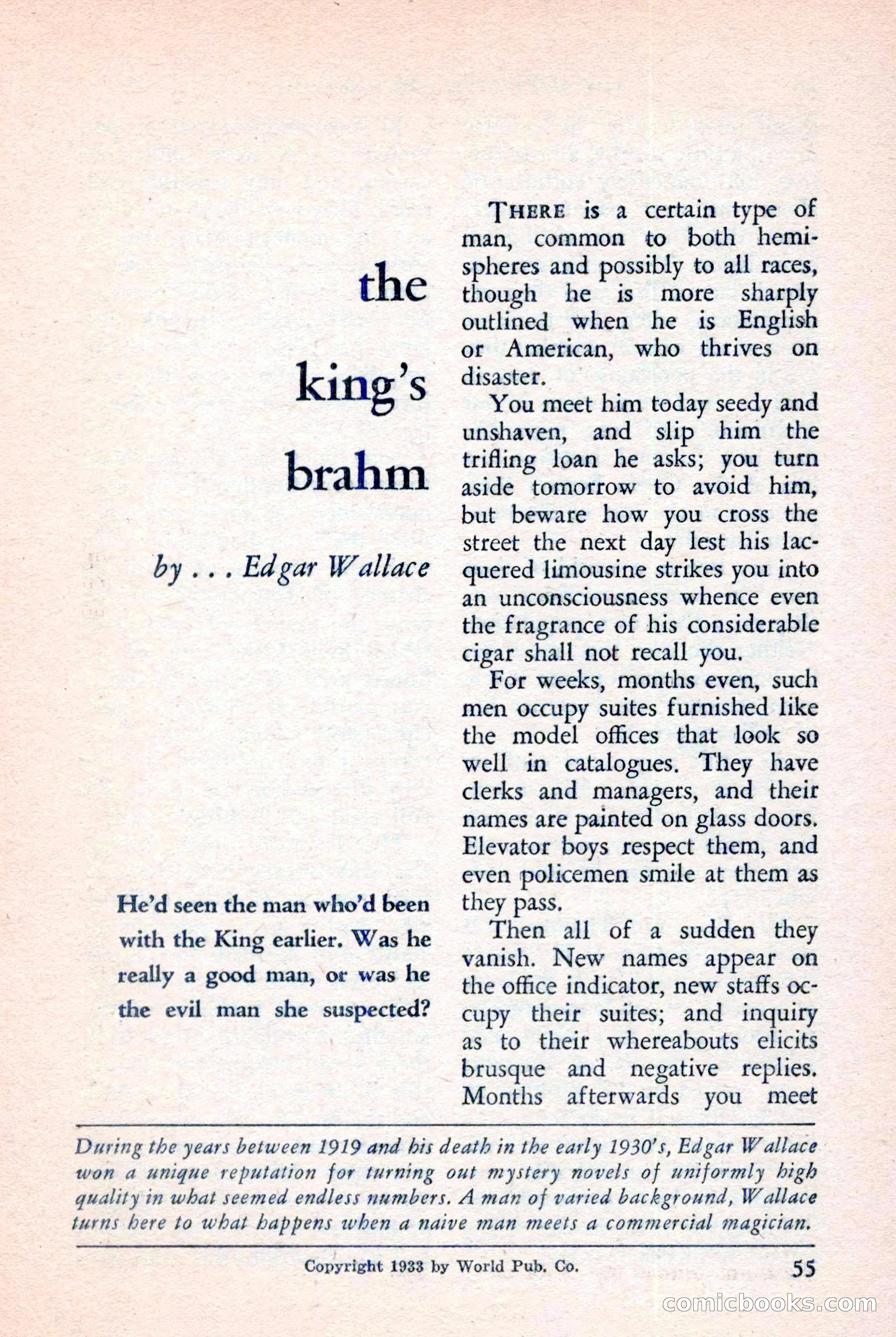 The Saint Detective Magazine, July 1957 — page 57 of 132