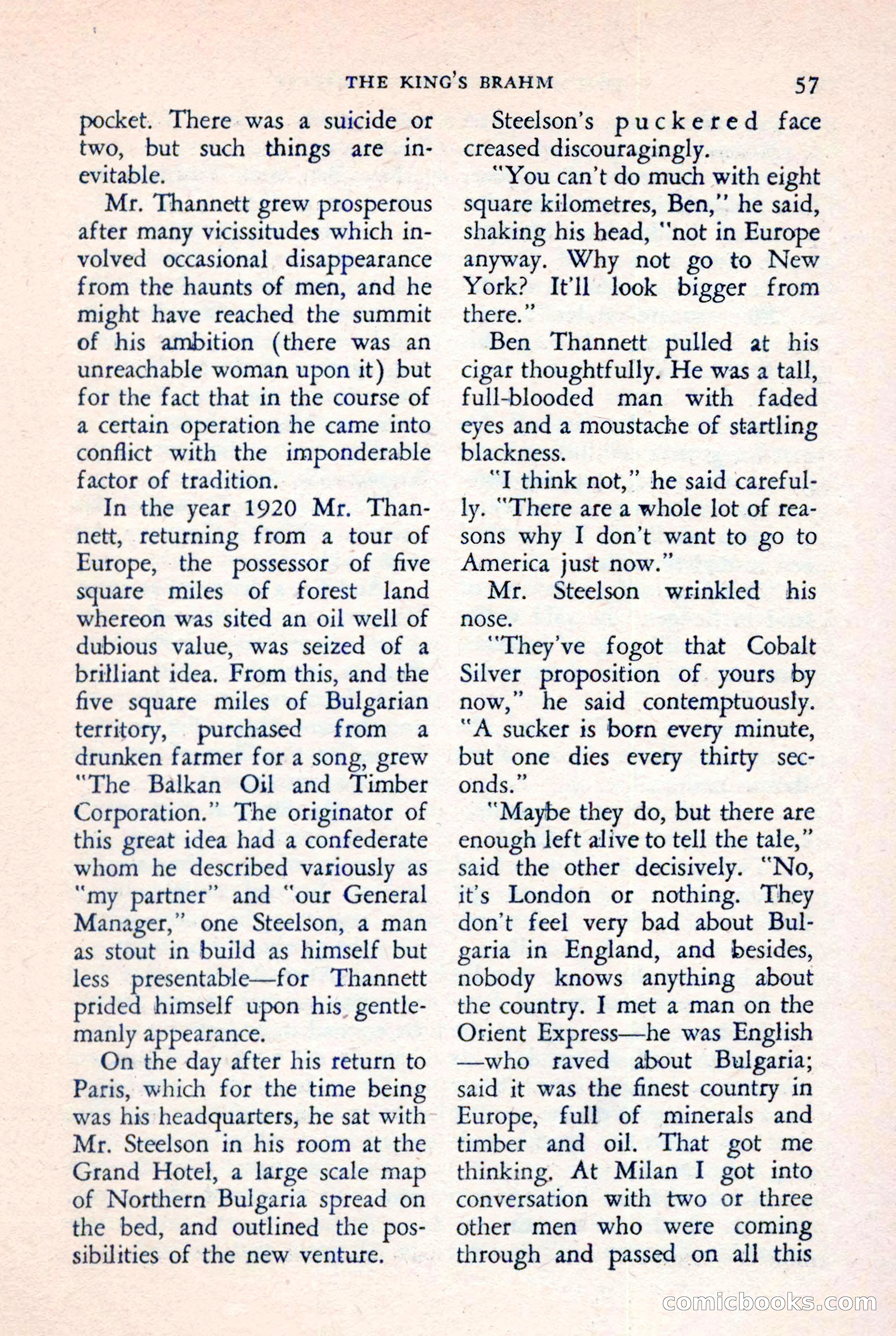 The Saint Detective Magazine, July 1957 — page 59 of 132