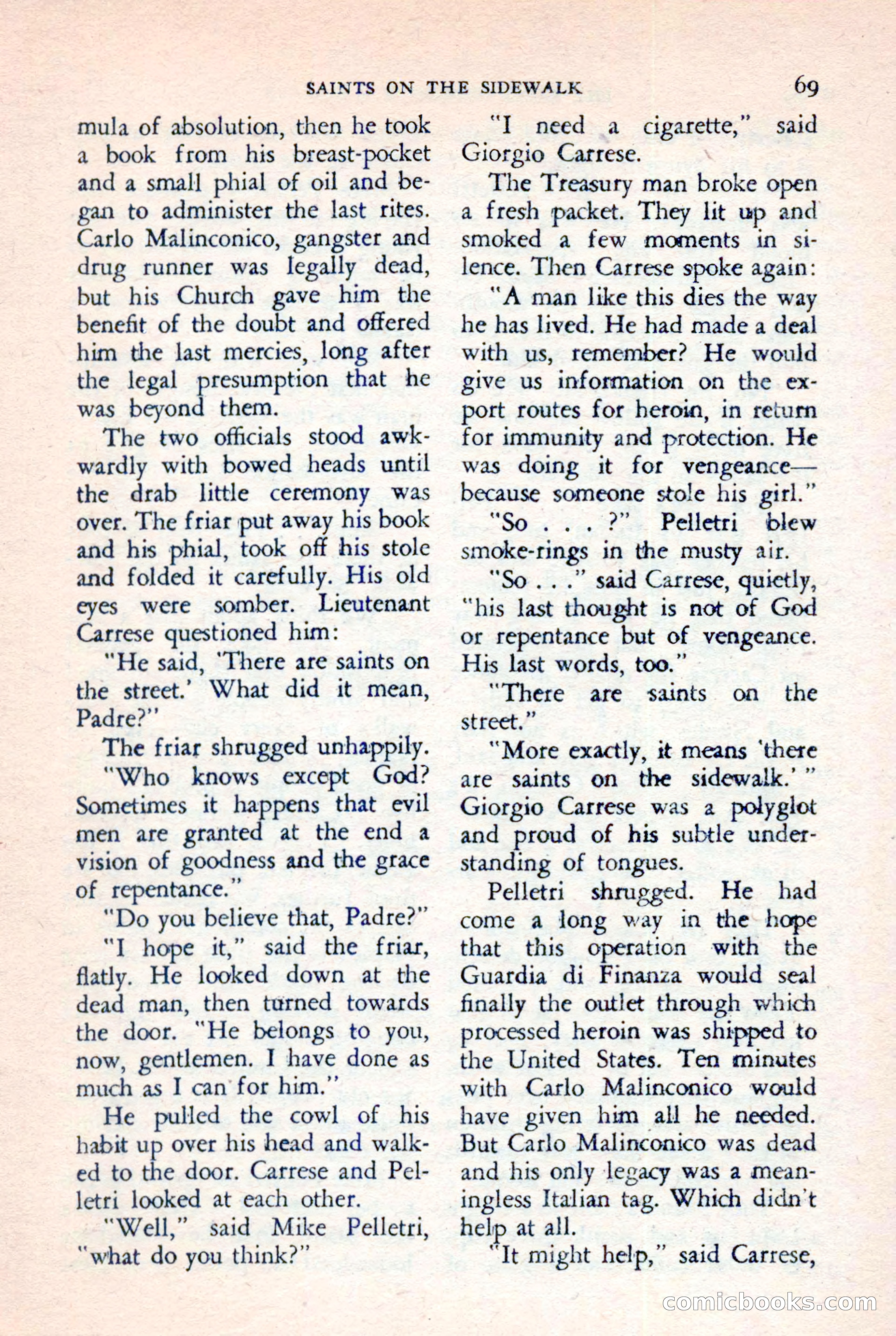 The Saint Detective Magazine, July 1957 — page 71 of 132