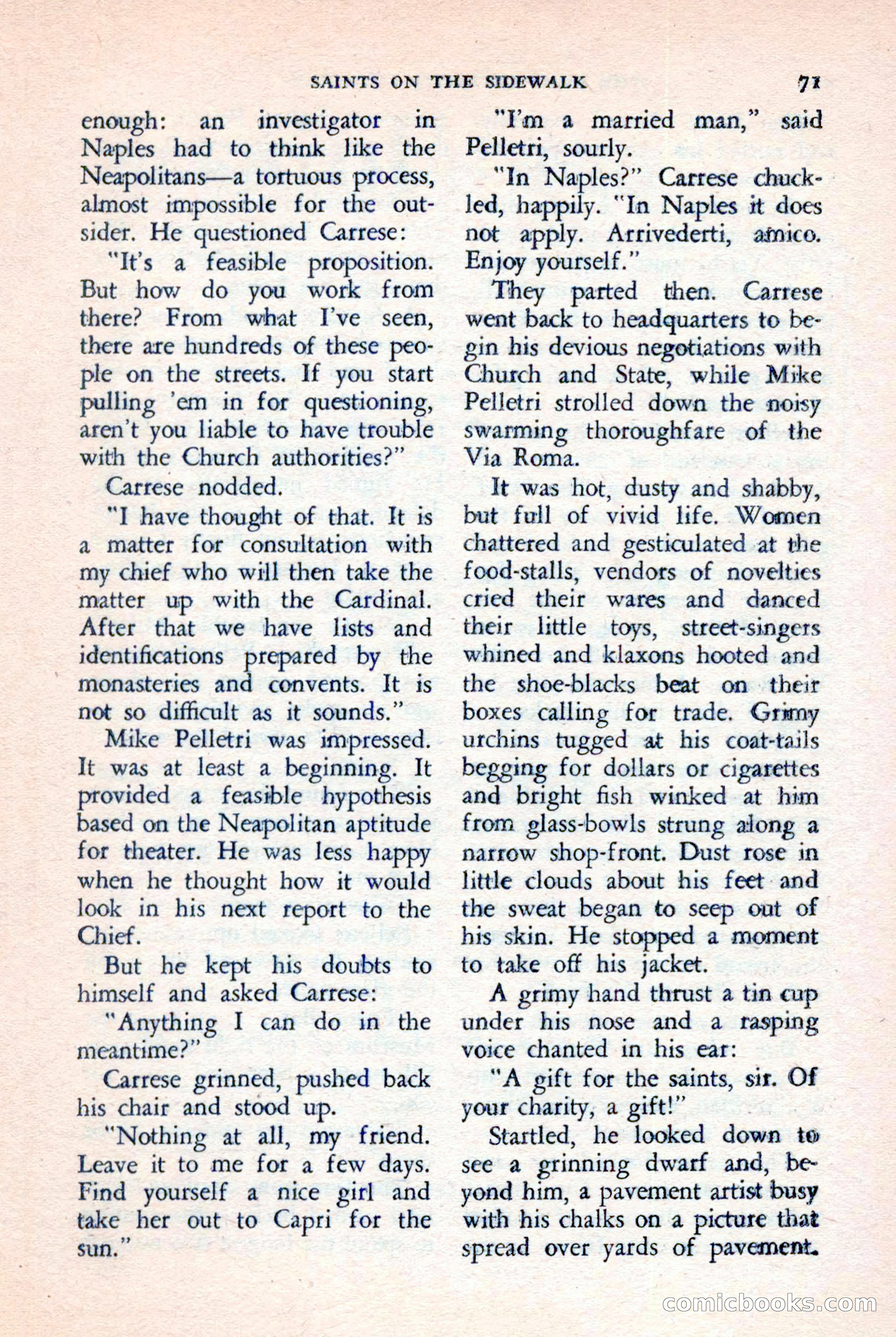 The Saint Detective Magazine, July 1957 — page 73 of 132
