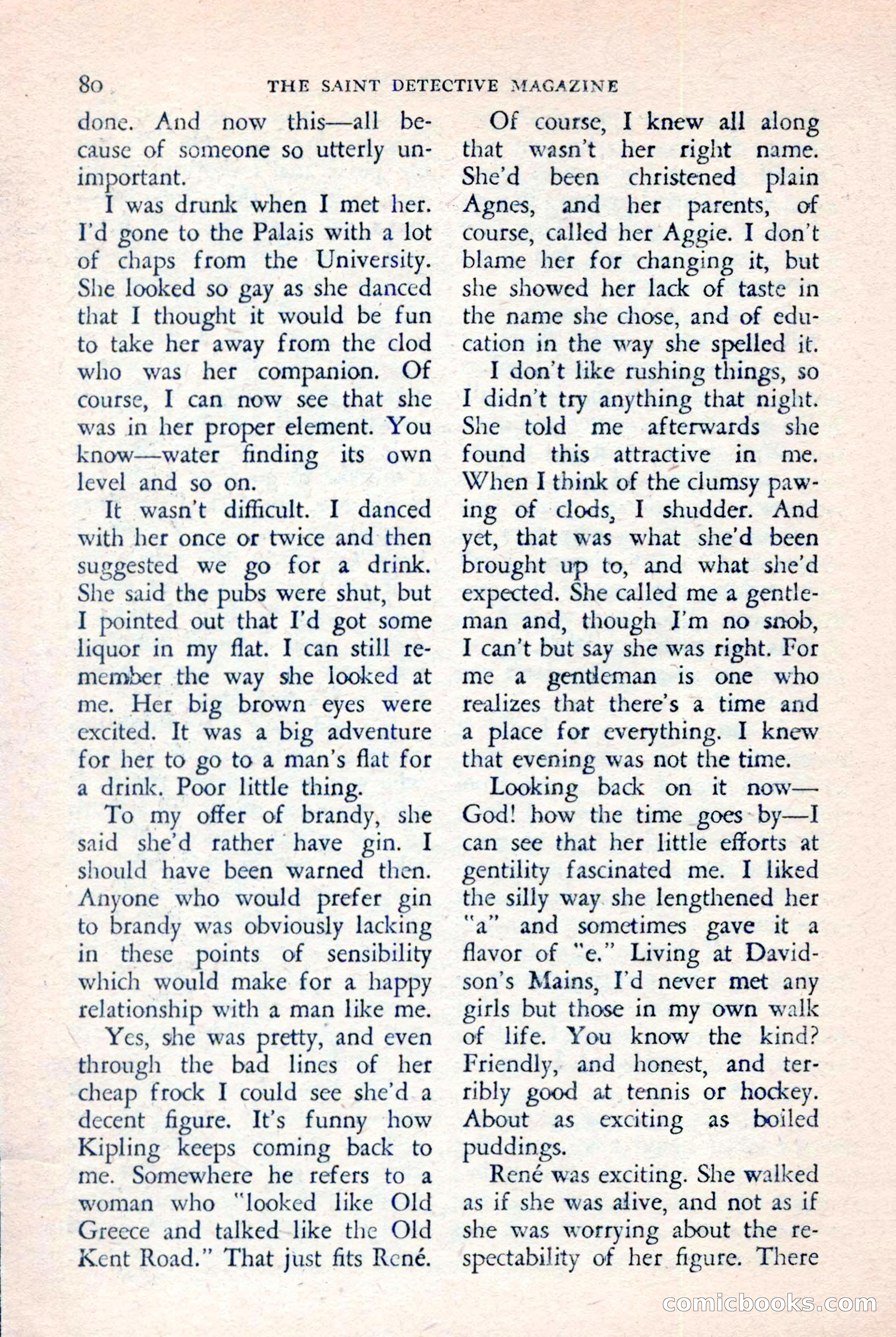 The Saint Detective Magazine, July 1957 — page 82 of 132