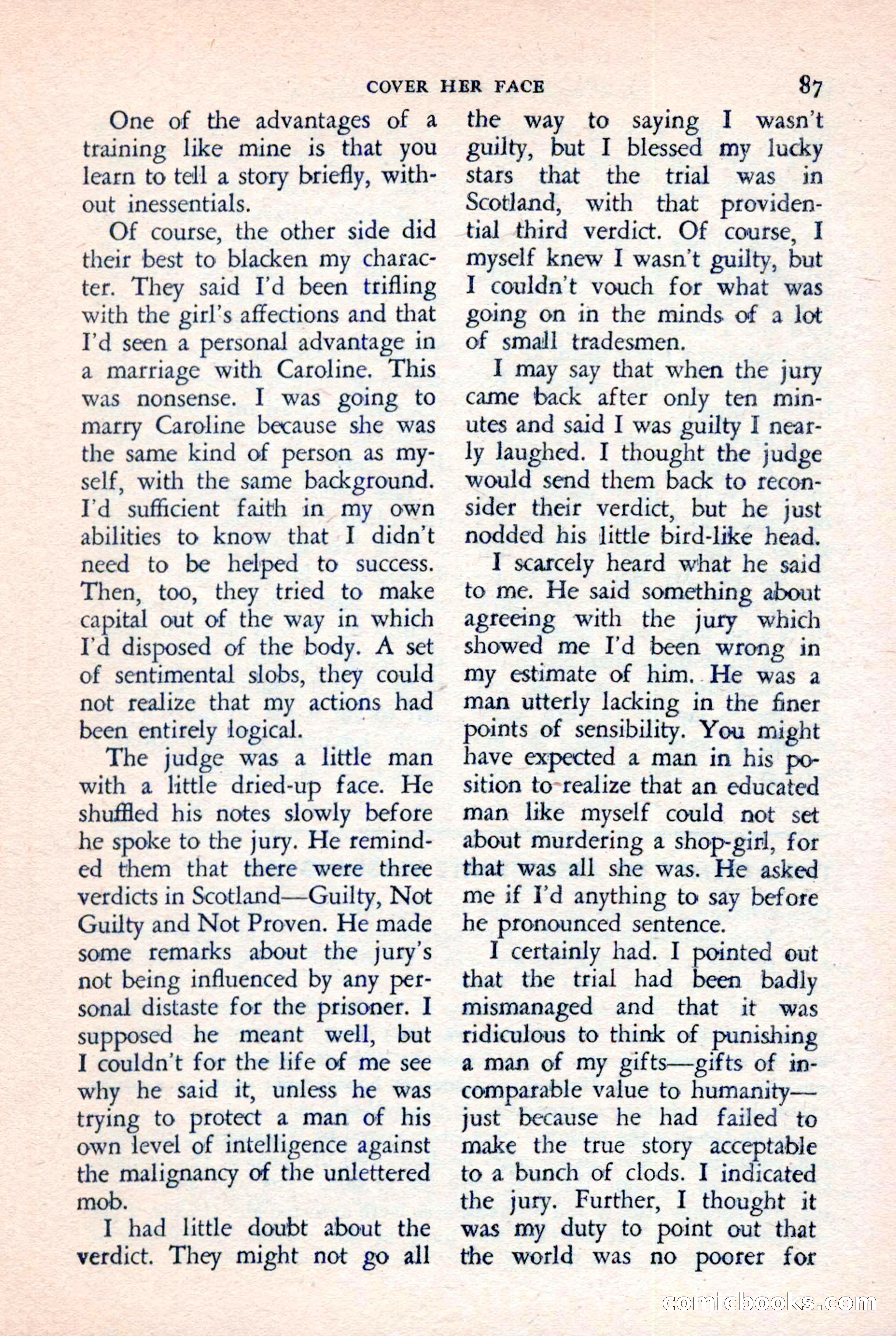 The Saint Detective Magazine, July 1957 — page 89 of 132