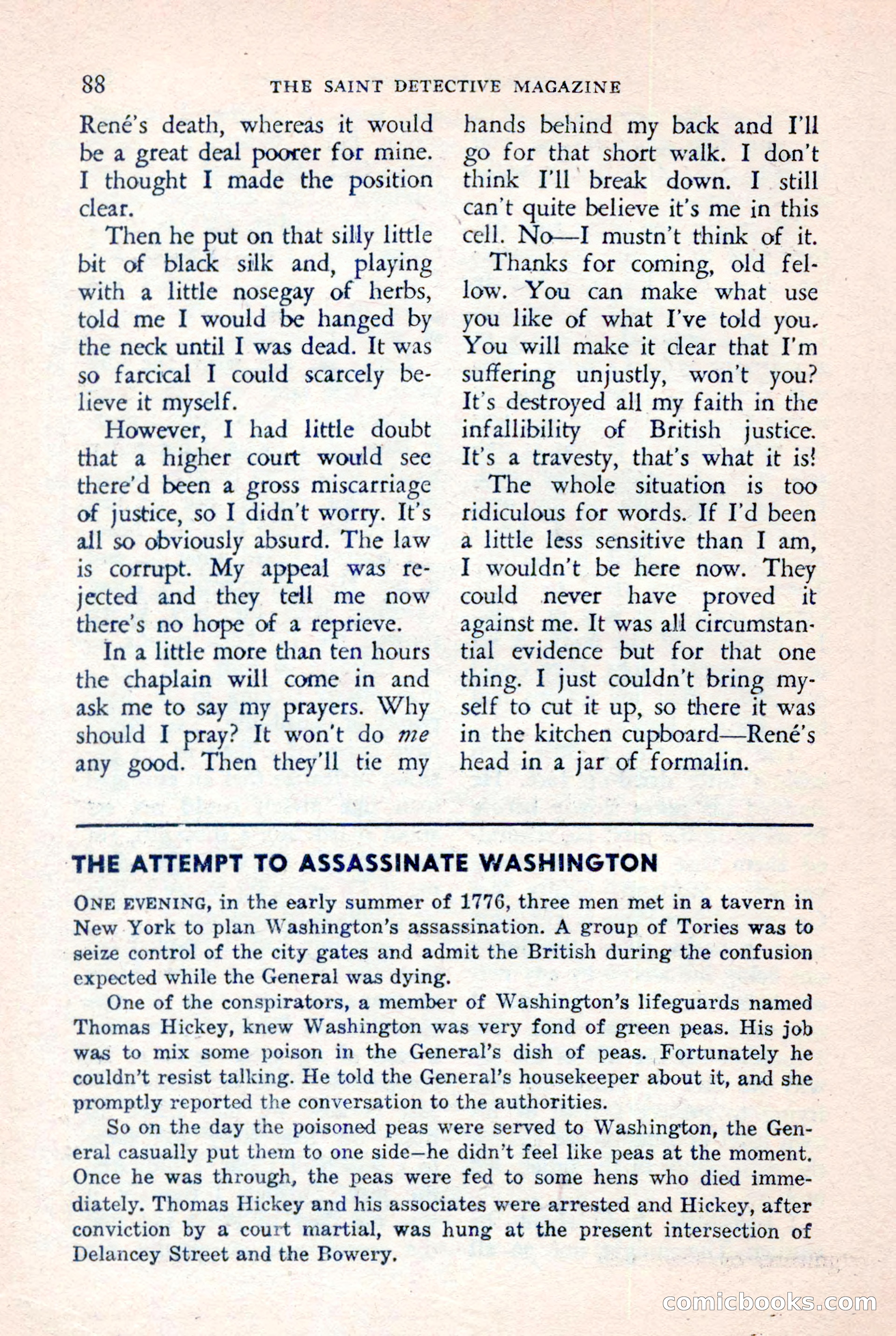 The Saint Detective Magazine, July 1957 — page 90 of 132