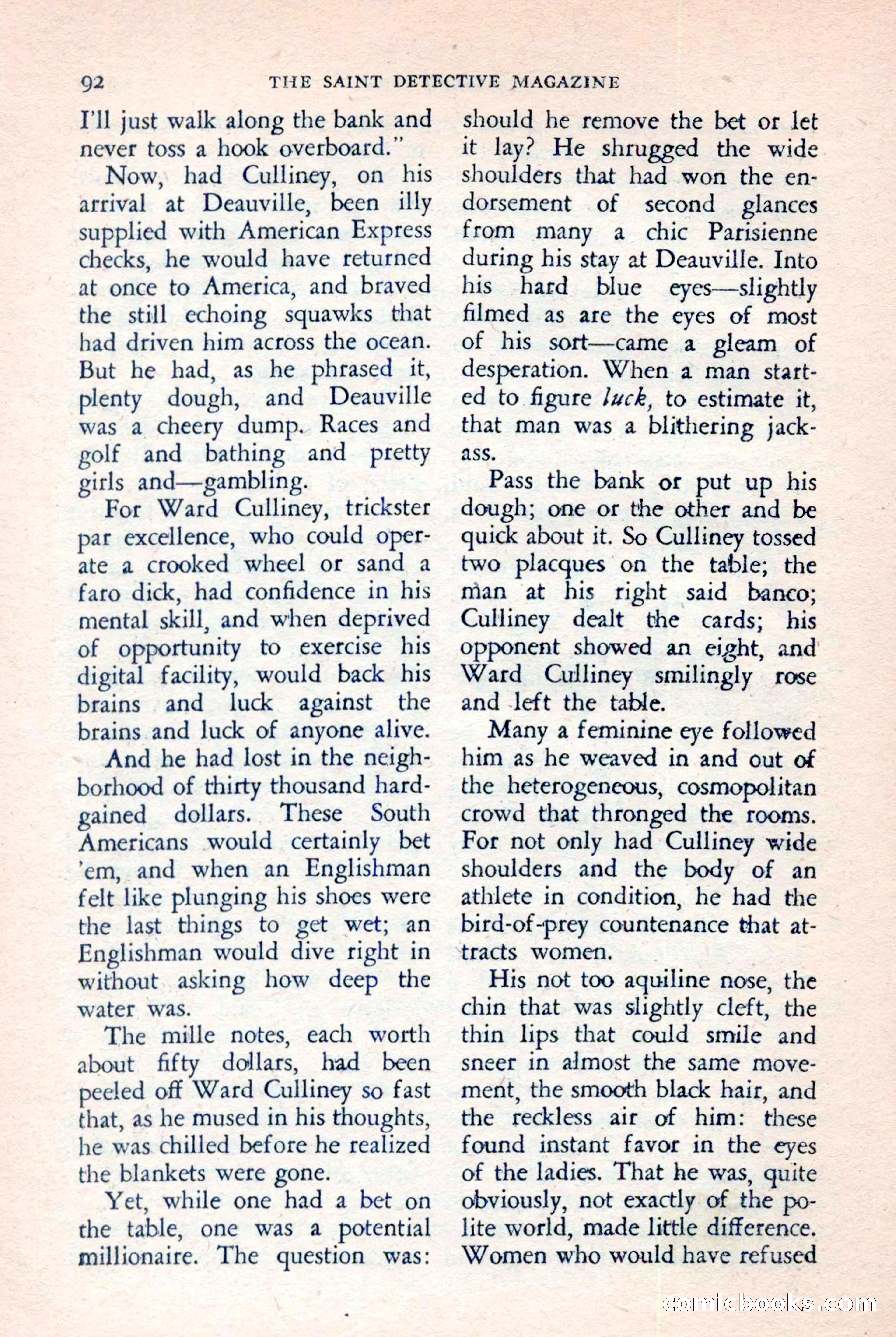 The Saint Detective Magazine, July 1957 — page 94 of 132