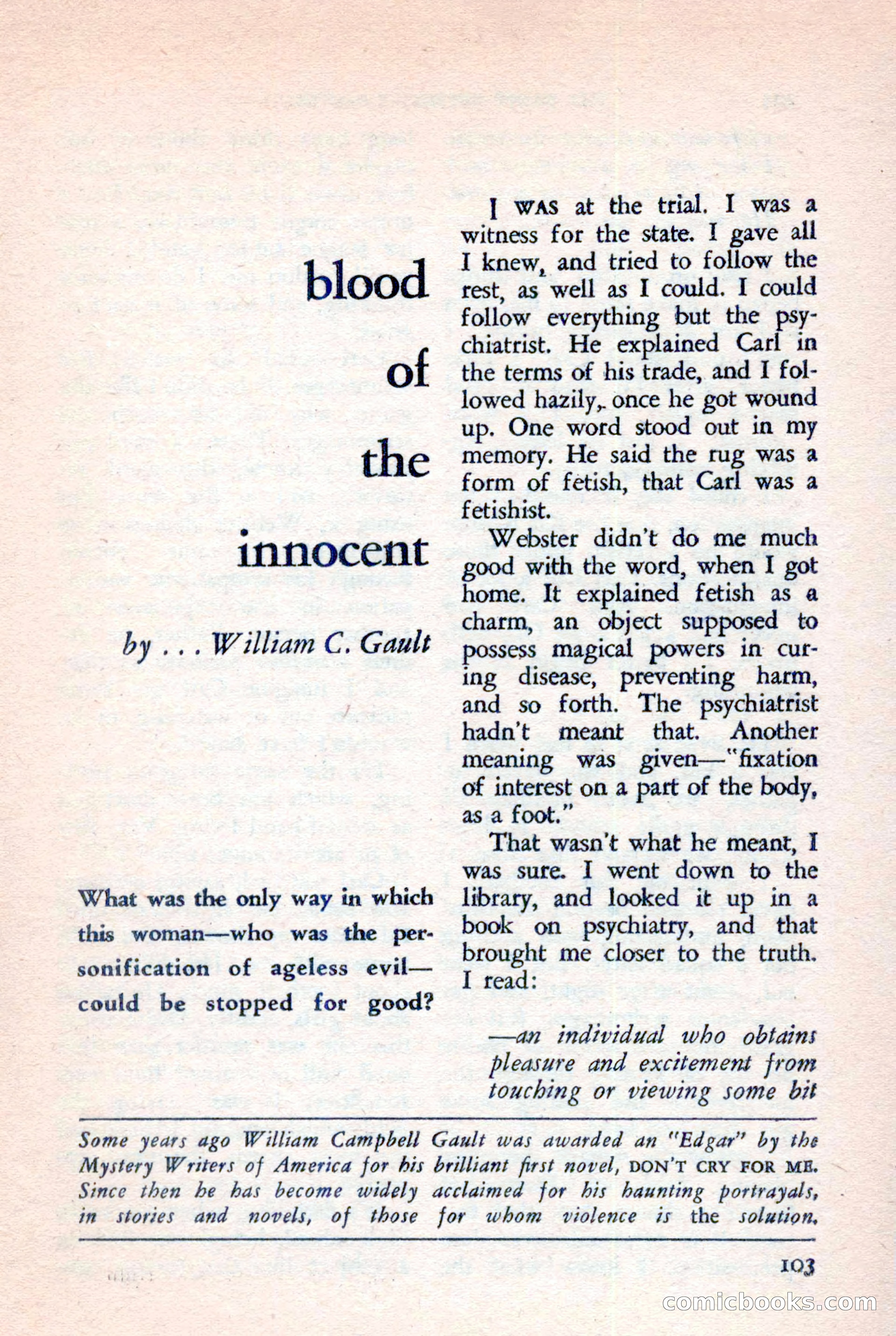 The Saint Detective Magazine, July 1957 — page 105 of 132