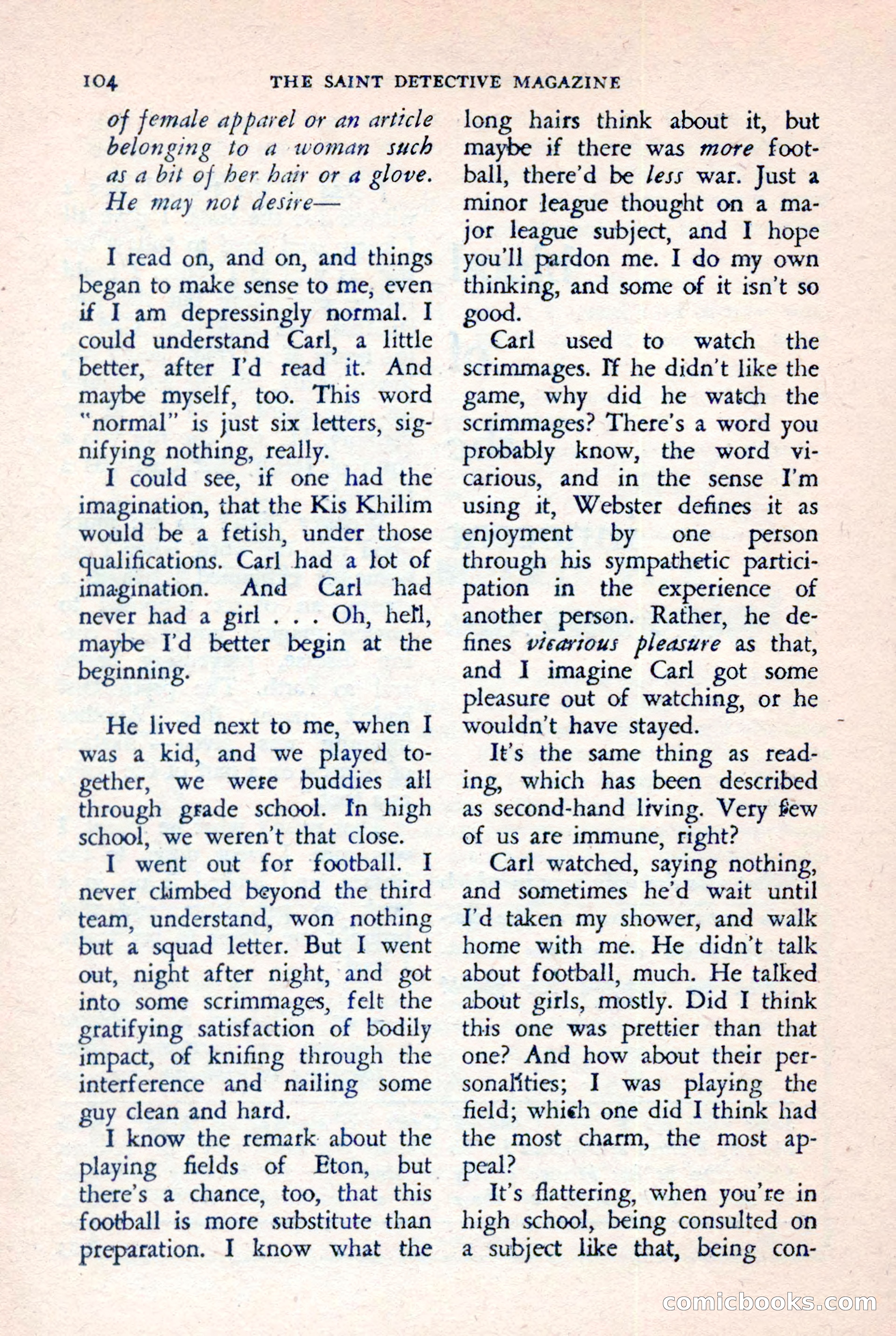 The Saint Detective Magazine, July 1957 — page 106 of 132