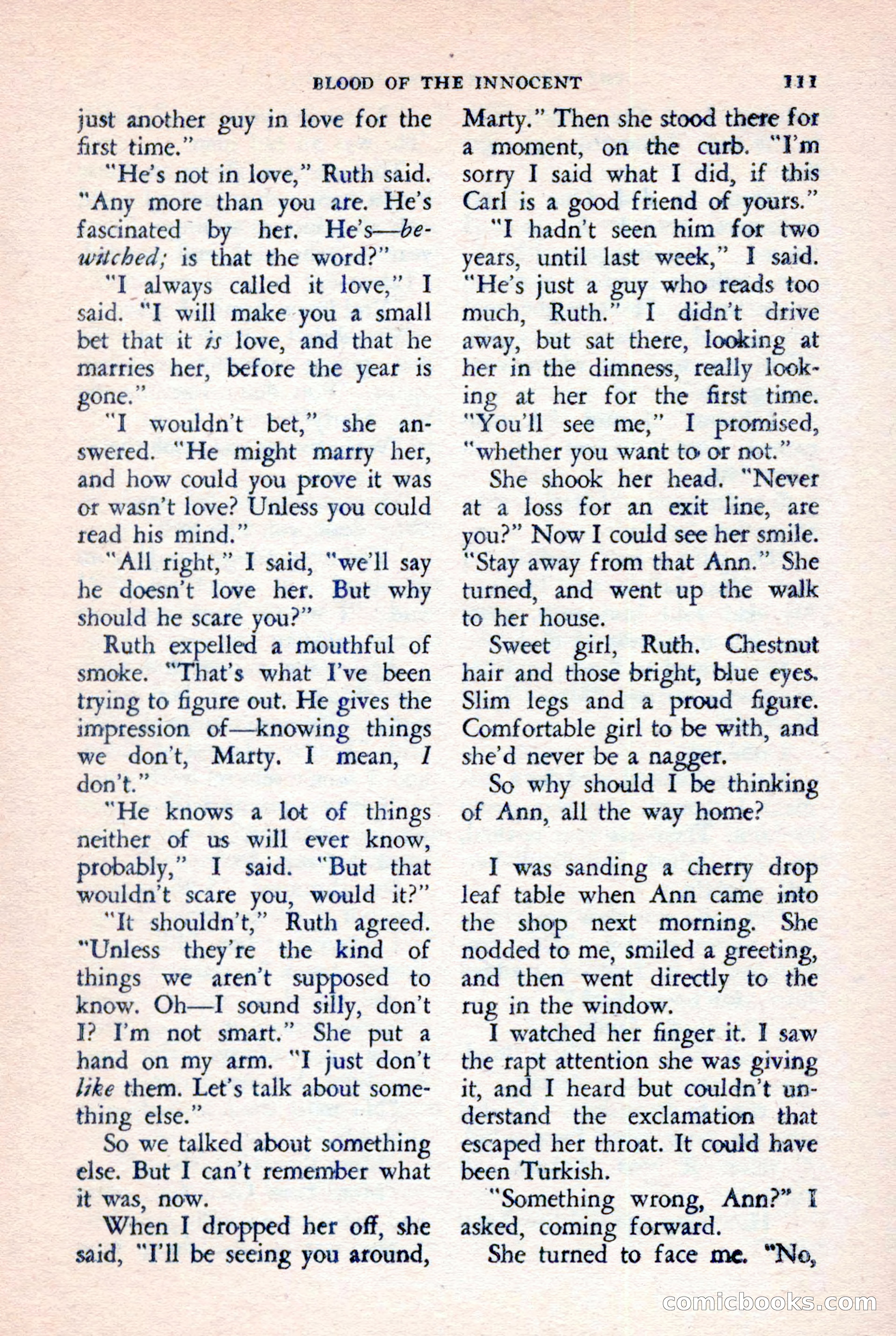 The Saint Detective Magazine, July 1957 — page 113 of 132