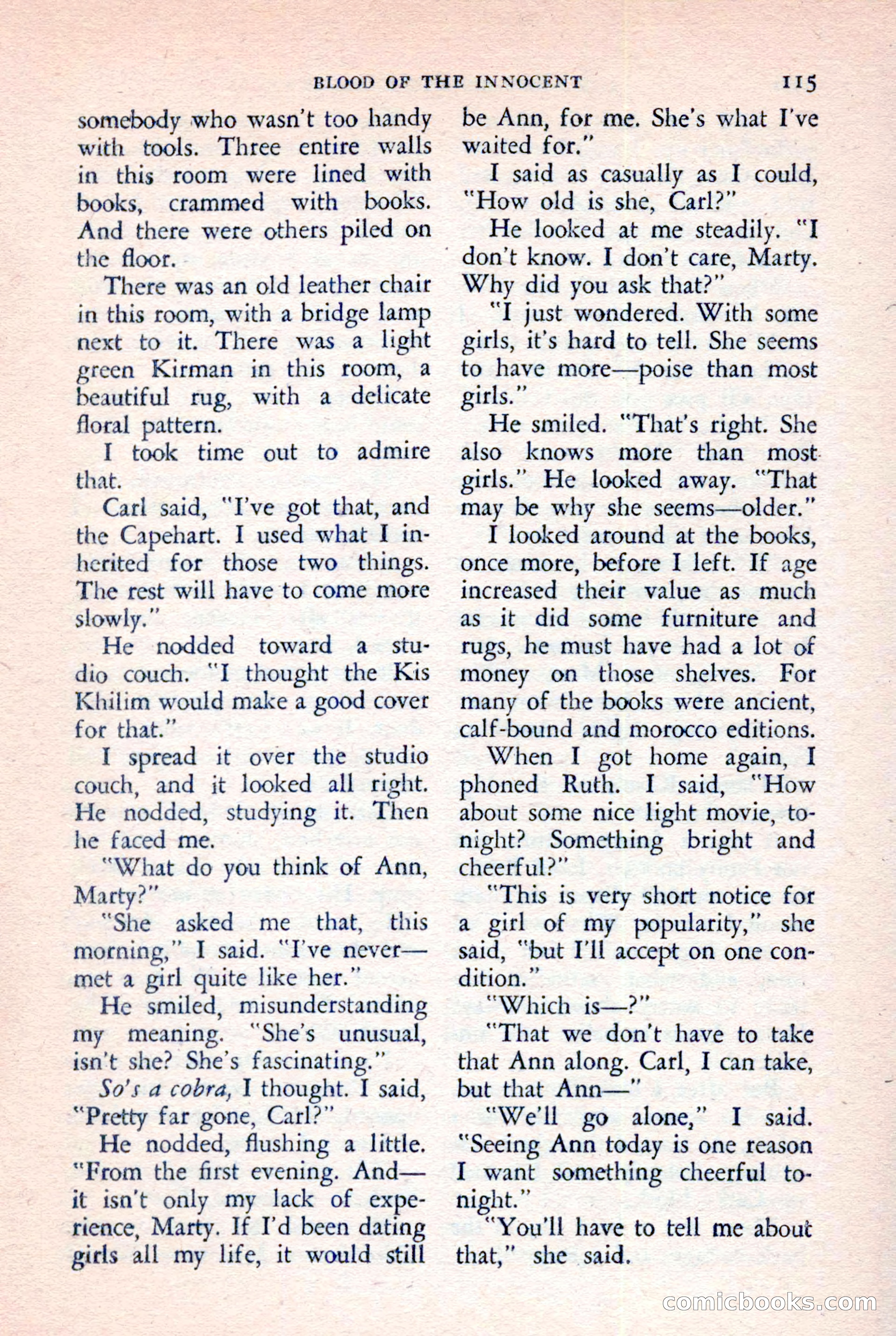 The Saint Detective Magazine, July 1957 — page 117 of 132