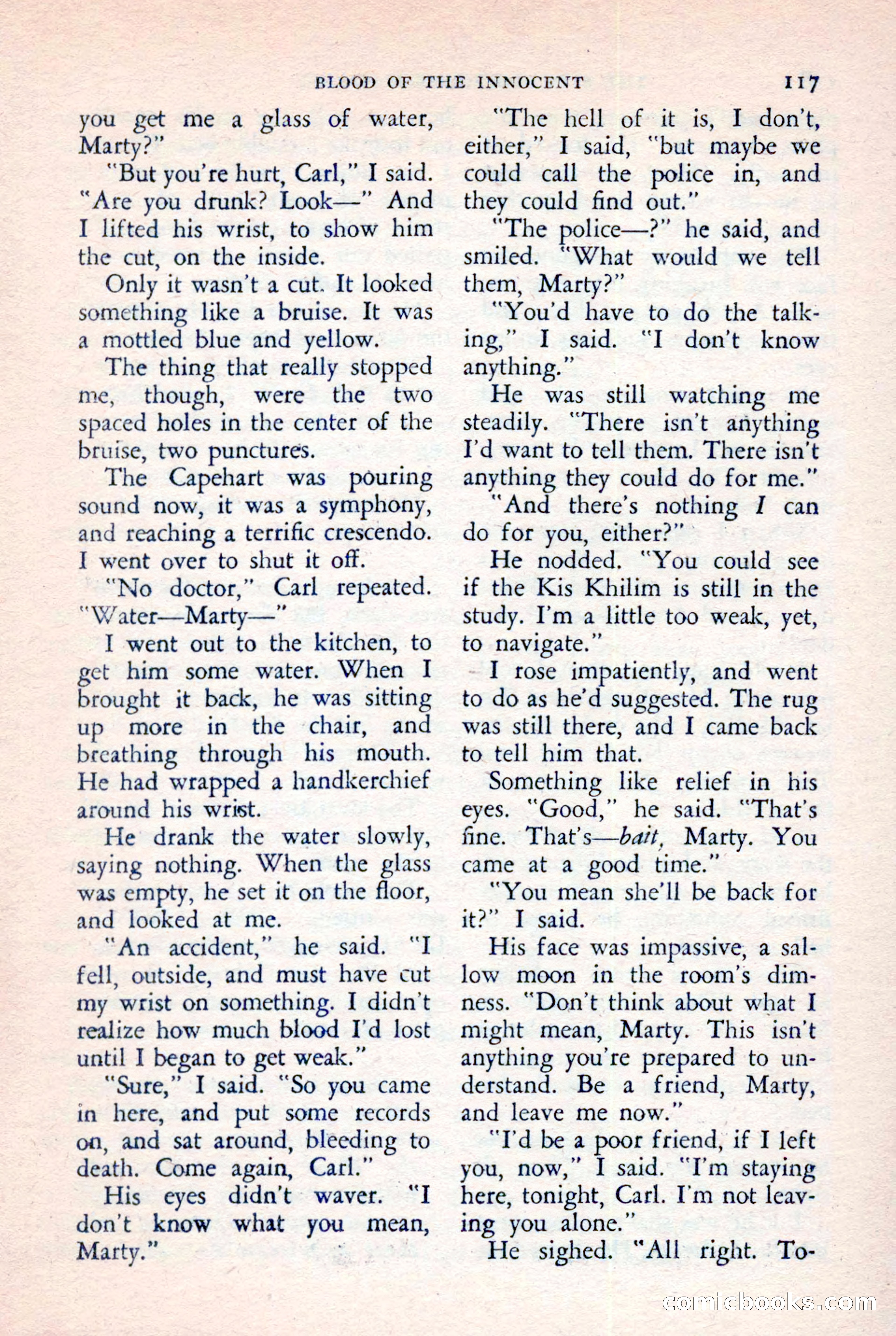 The Saint Detective Magazine, July 1957 — page 119 of 132