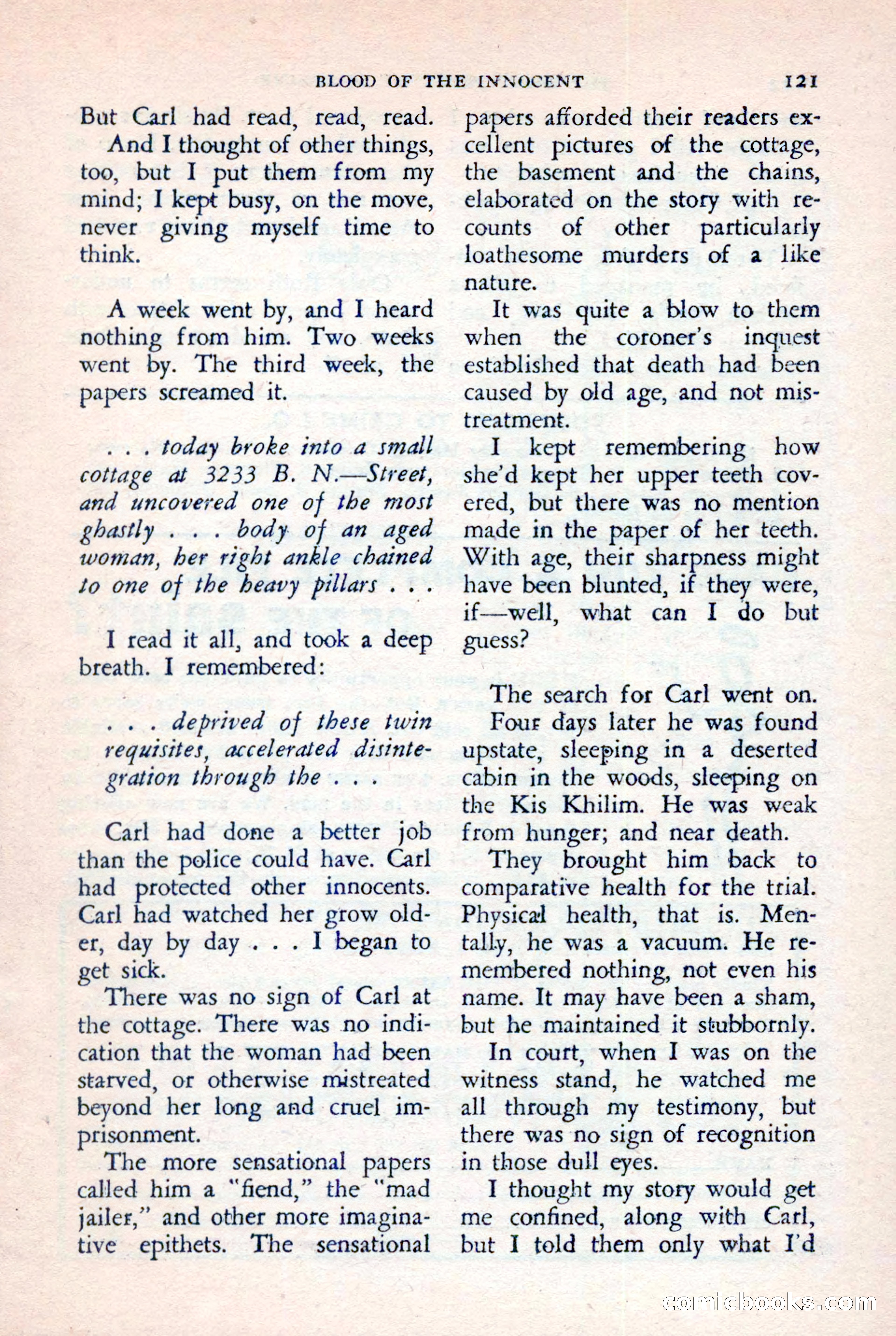 The Saint Detective Magazine, July 1957 — page 123 of 132
