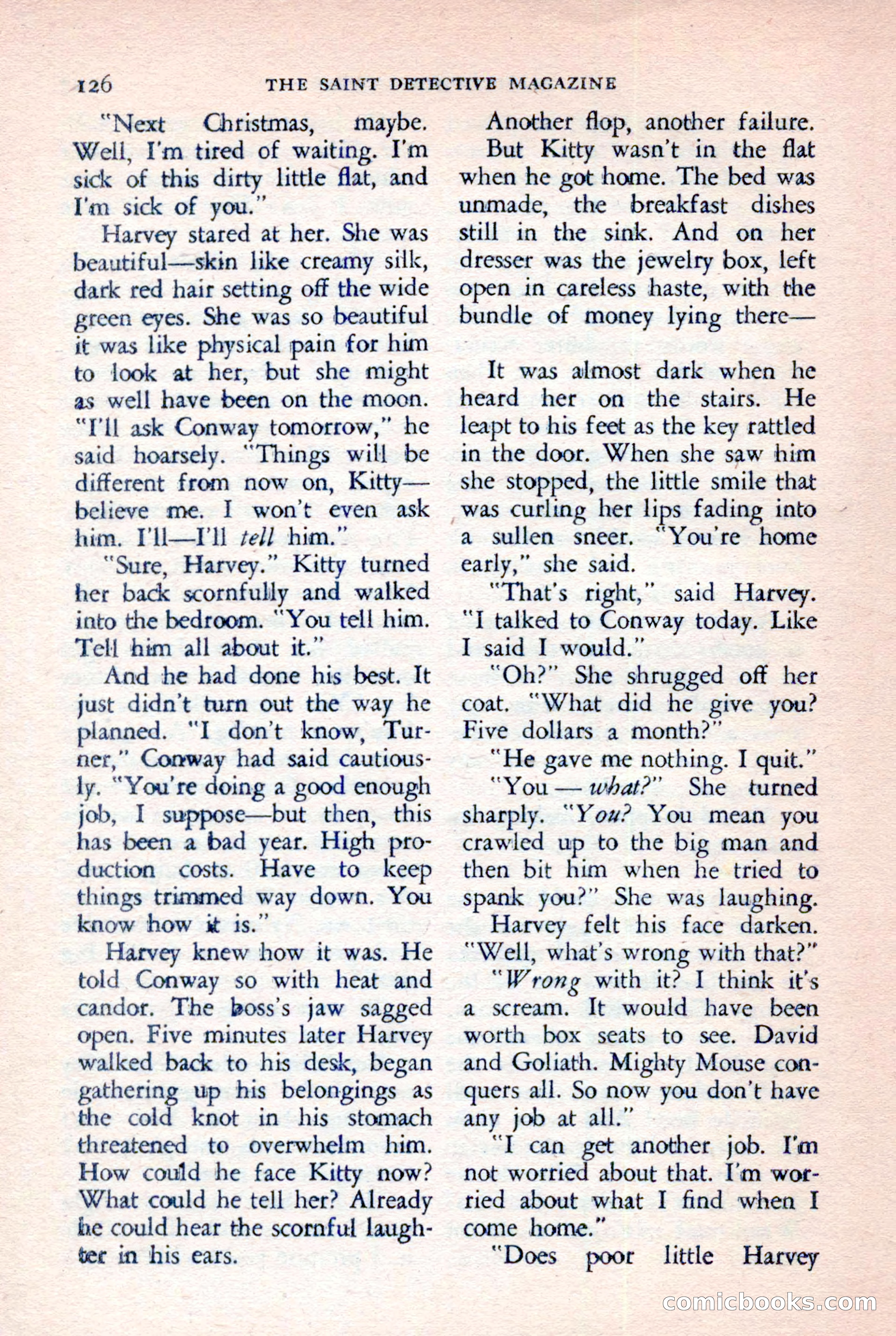 The Saint Detective Magazine, July 1957 — page 128 of 132