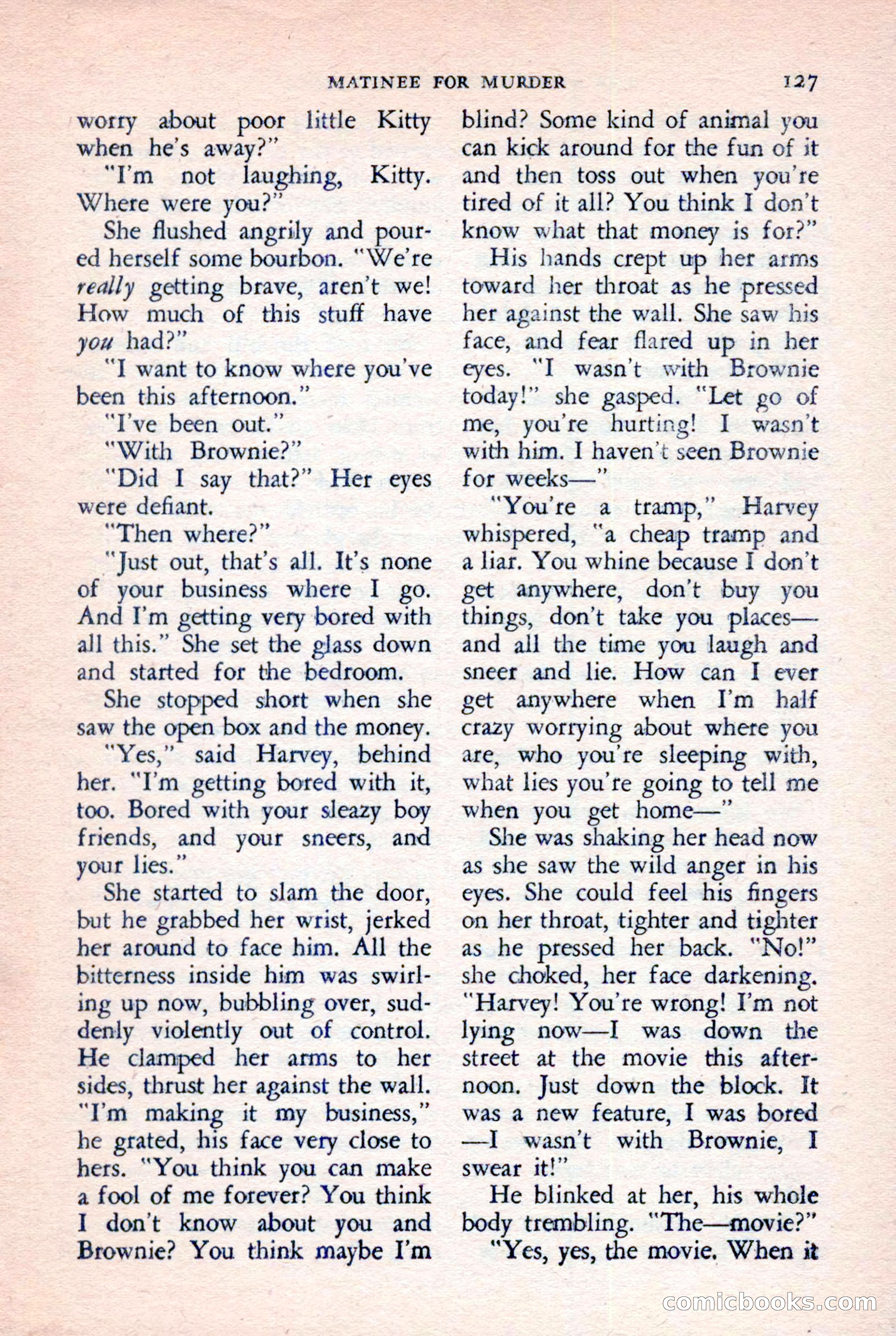 The Saint Detective Magazine, July 1957 — page 129 of 132