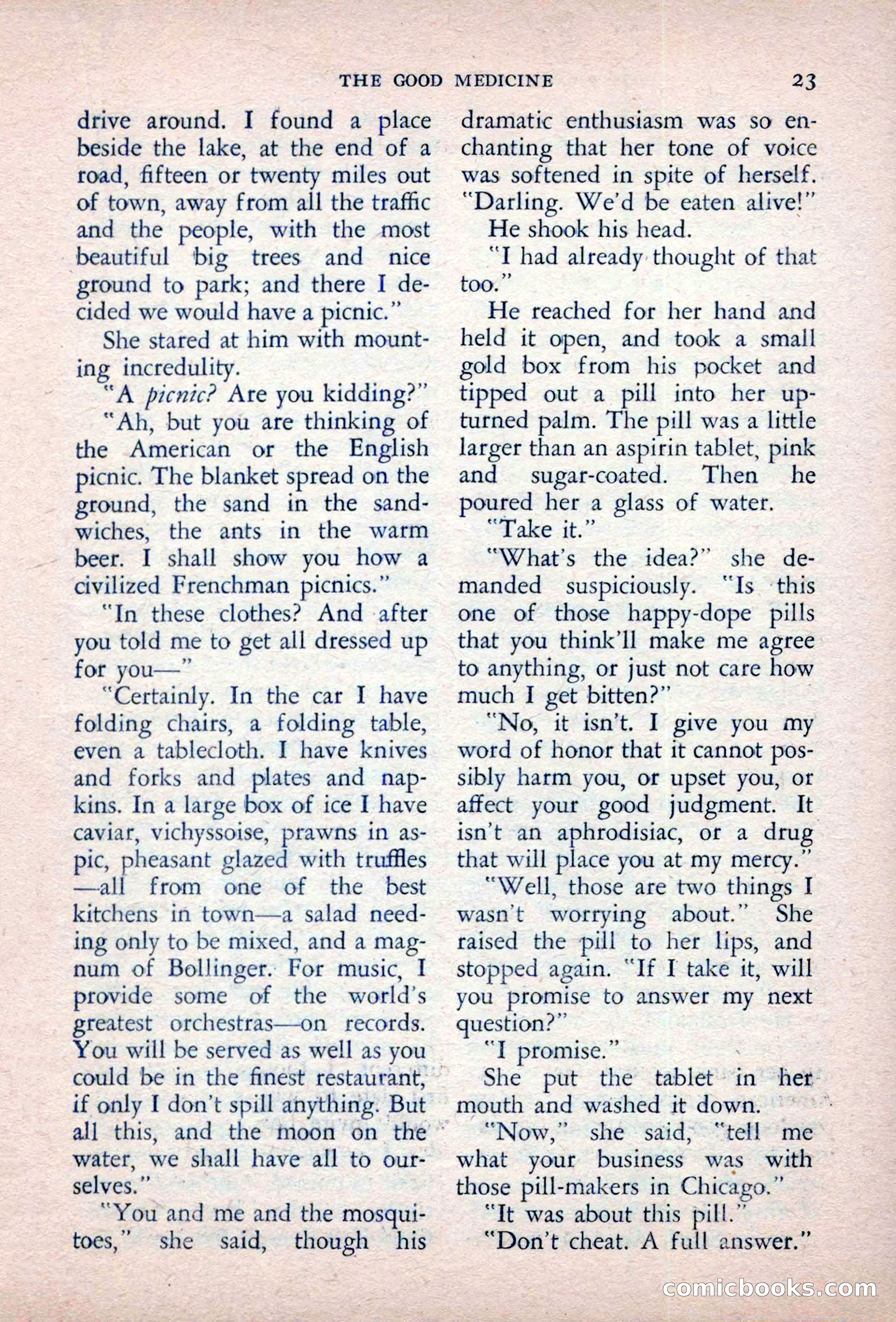 The Saint Detective Magazine, September 1957 — page 25 of 132