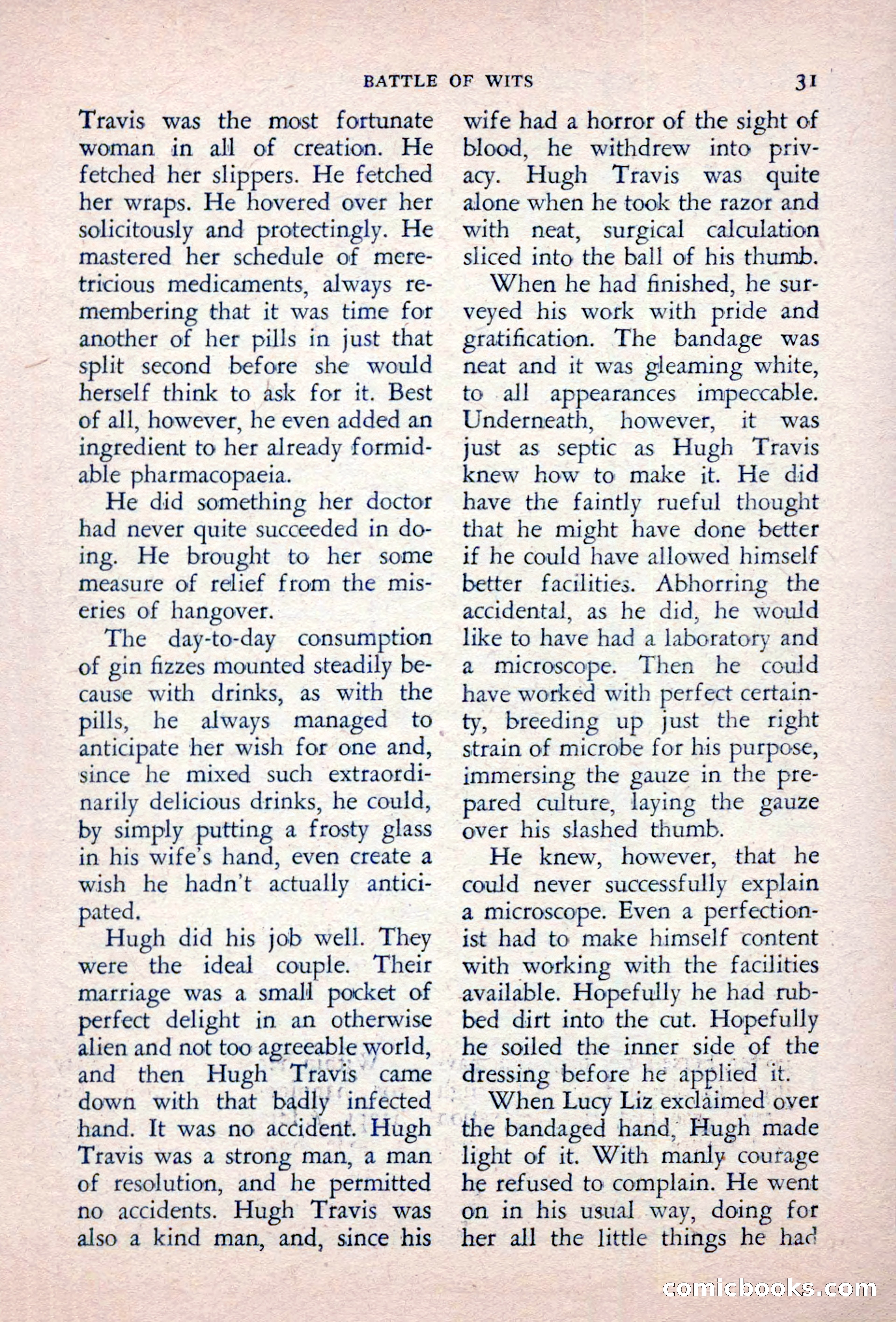 The Saint Detective Magazine, September 1957 — page 33 of 132