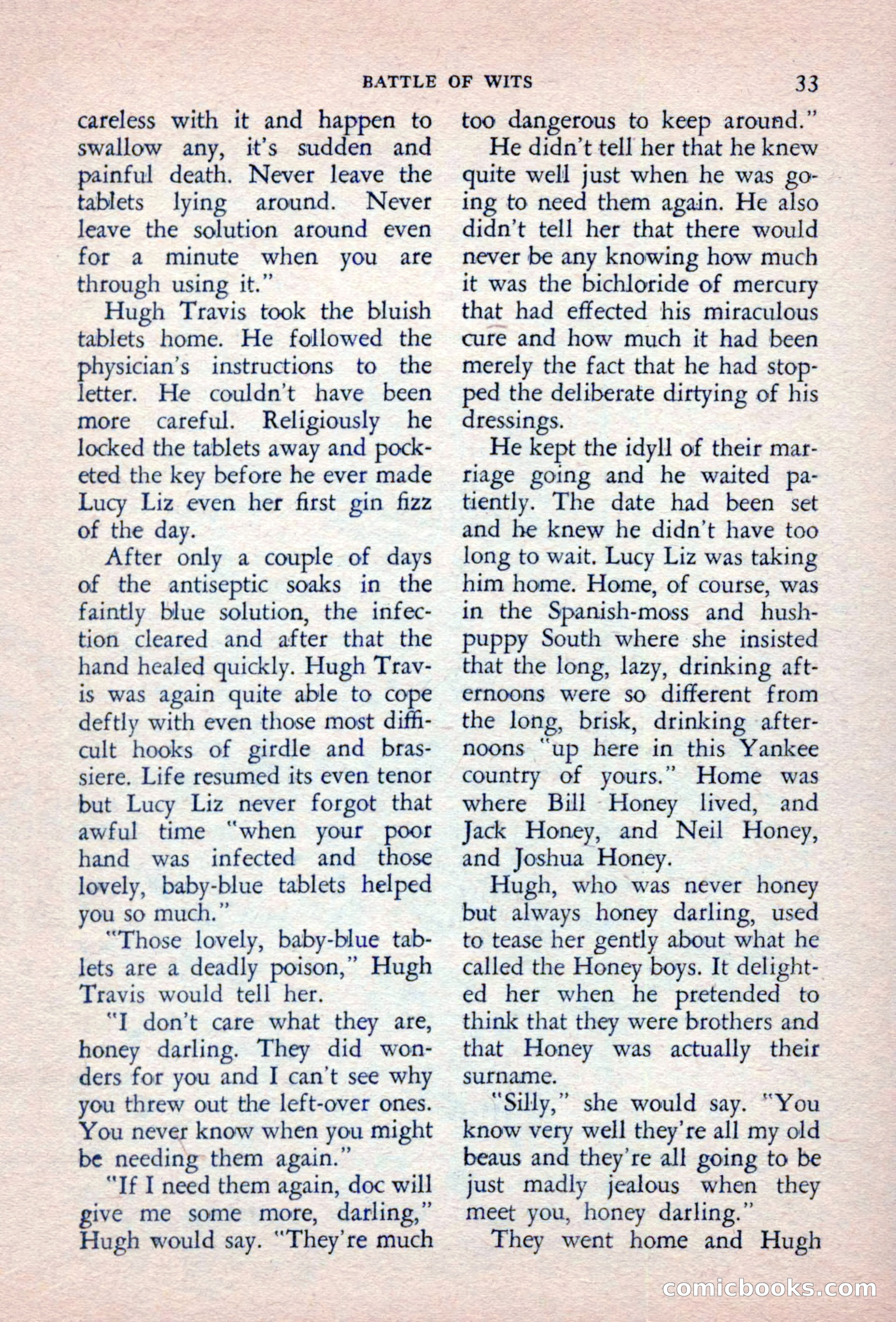 The Saint Detective Magazine, September 1957 — page 35 of 132