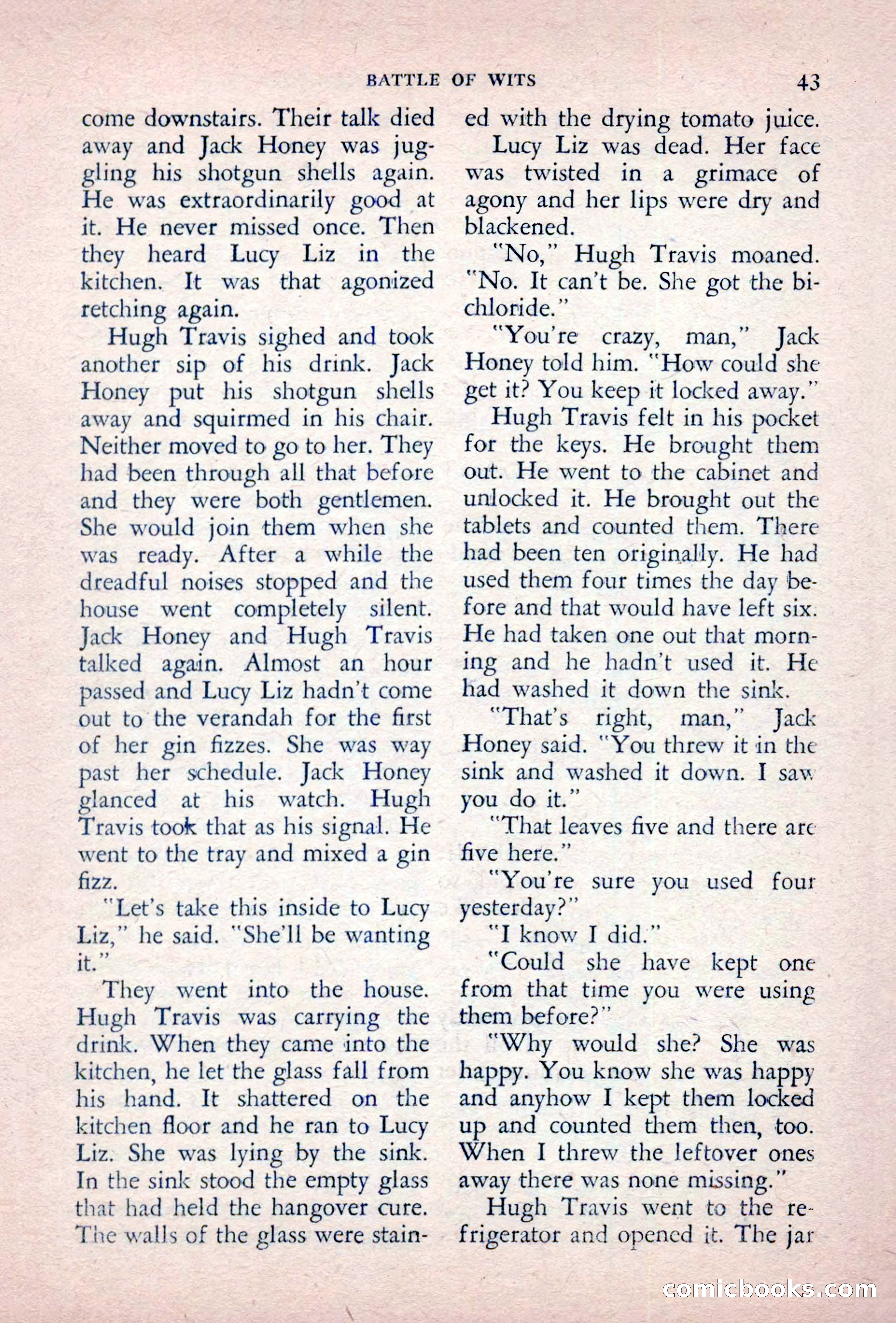 The Saint Detective Magazine, September 1957 — page 45 of 132