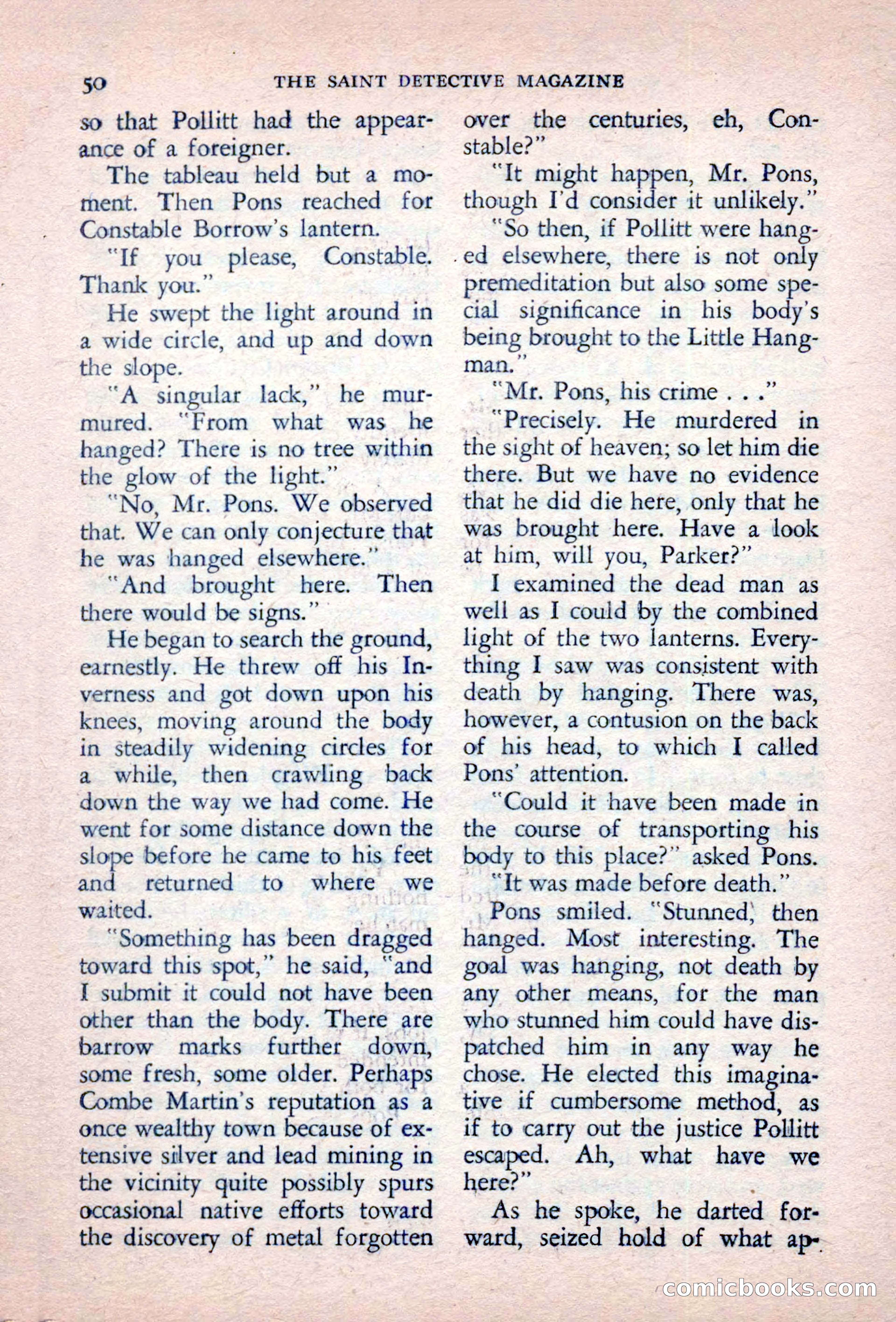 The Saint Detective Magazine, September 1957 — page 52 of 132