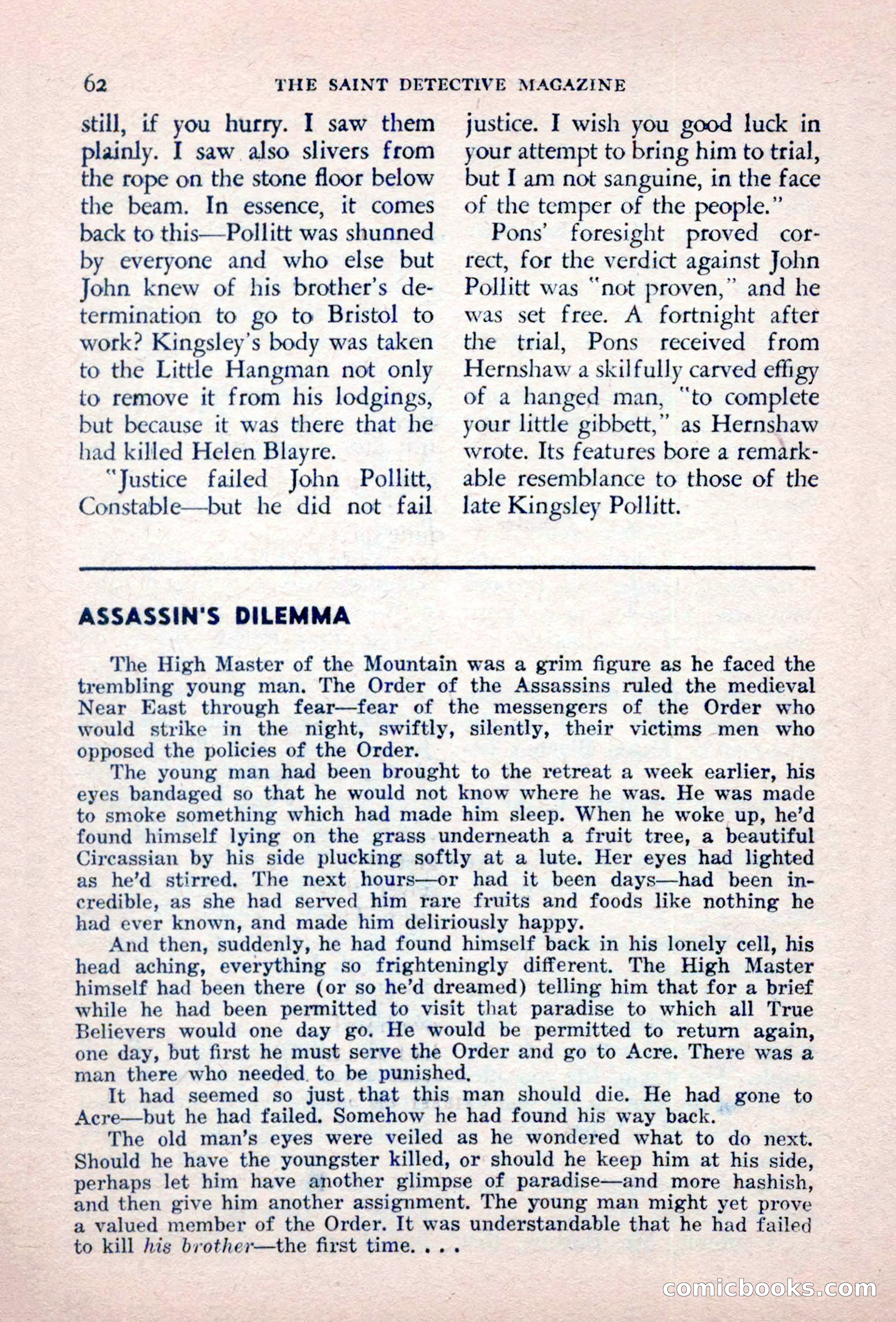 The Saint Detective Magazine, September 1957 — page 64 of 132