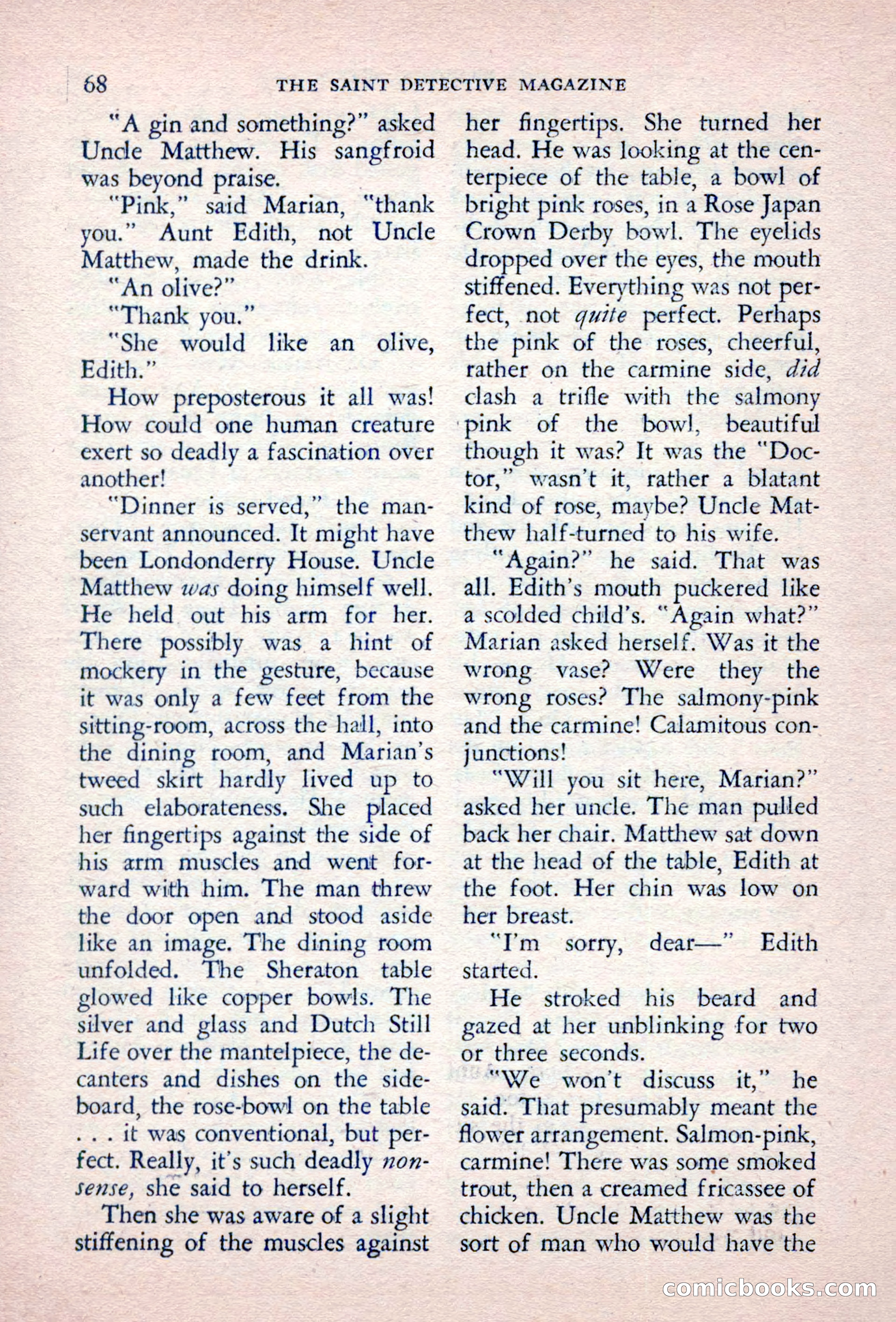 The Saint Detective Magazine, September 1957 — page 70 of 132