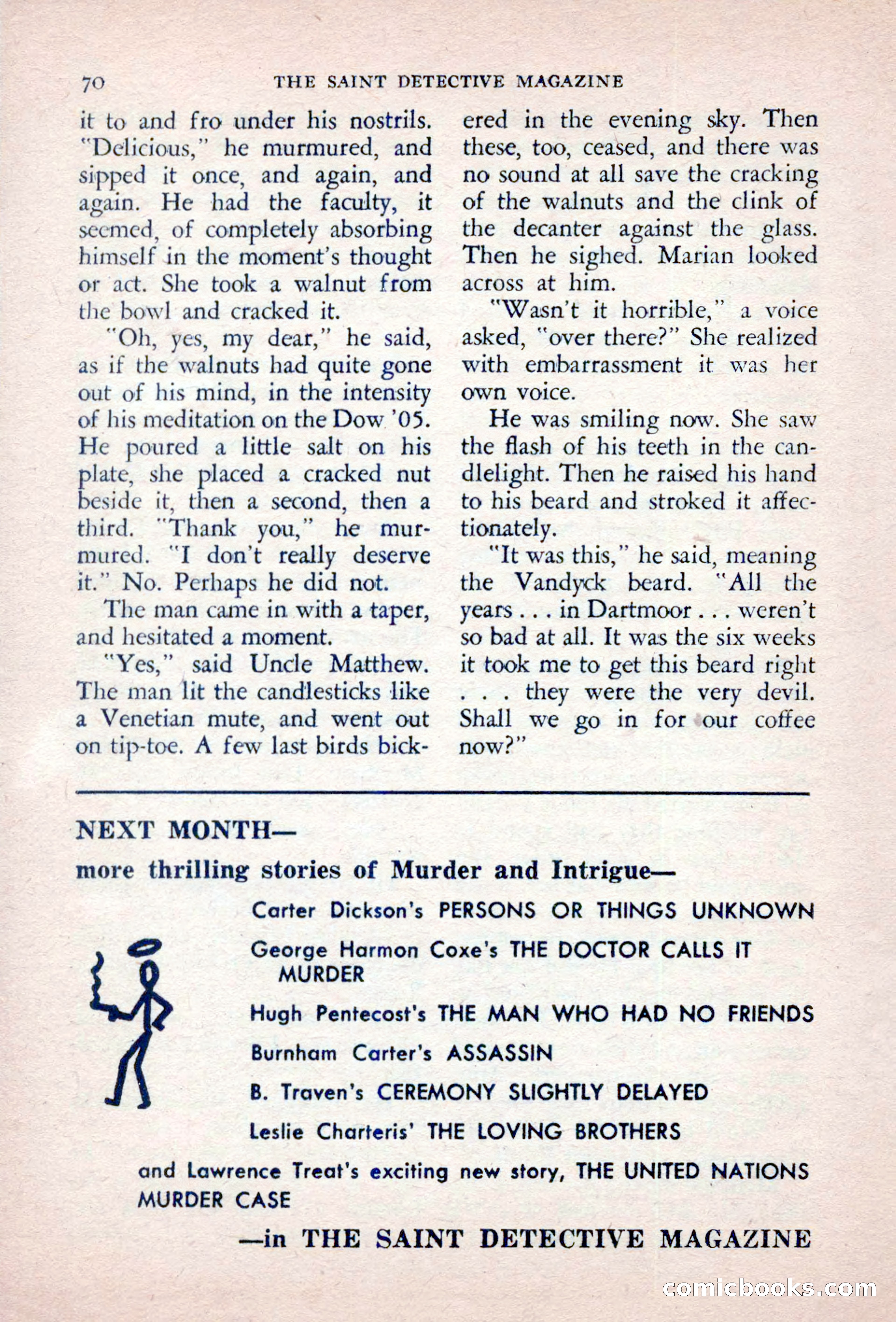 The Saint Detective Magazine, September 1957 — page 72 of 132
