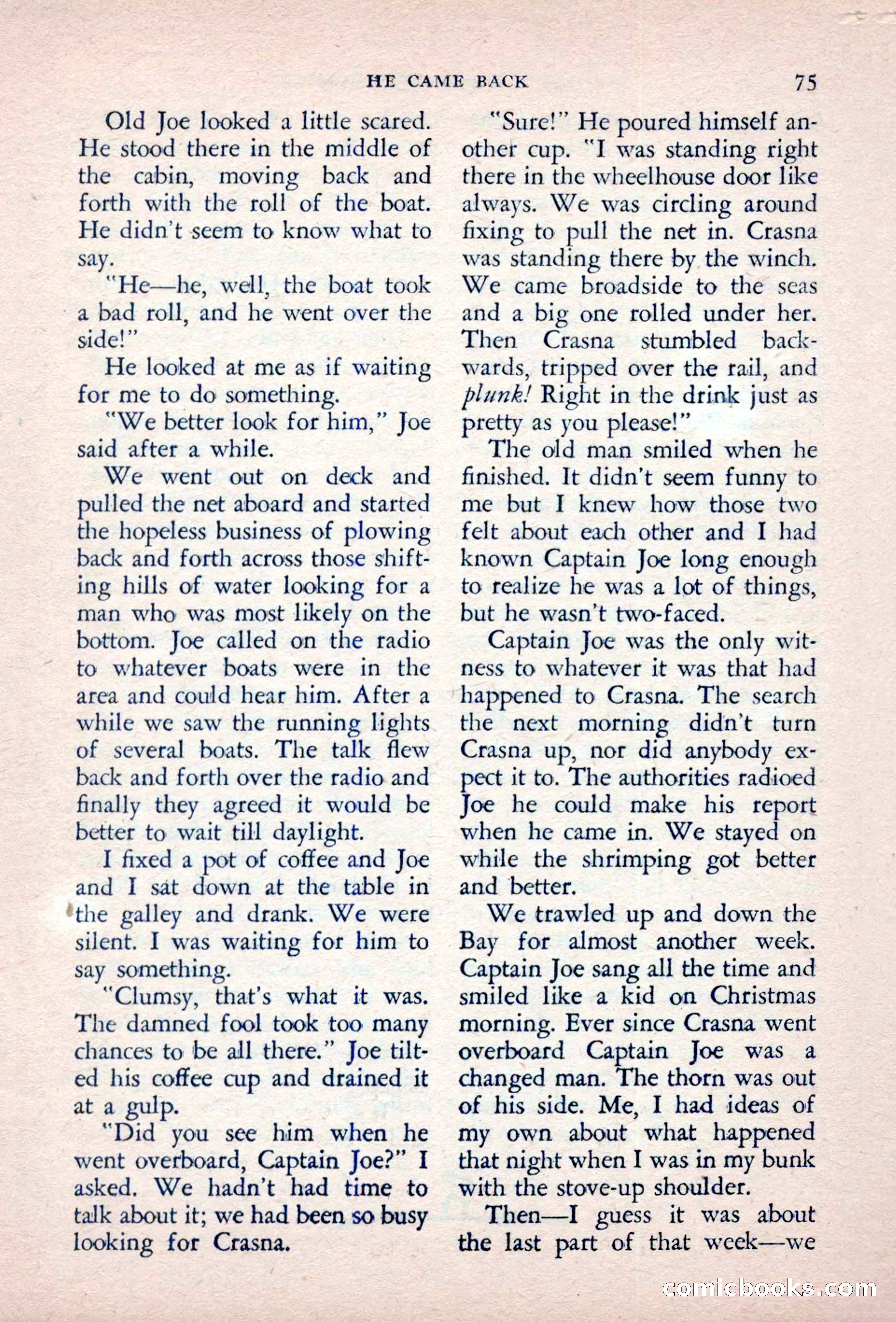The Saint Detective Magazine, September 1957 — page 77 of 132