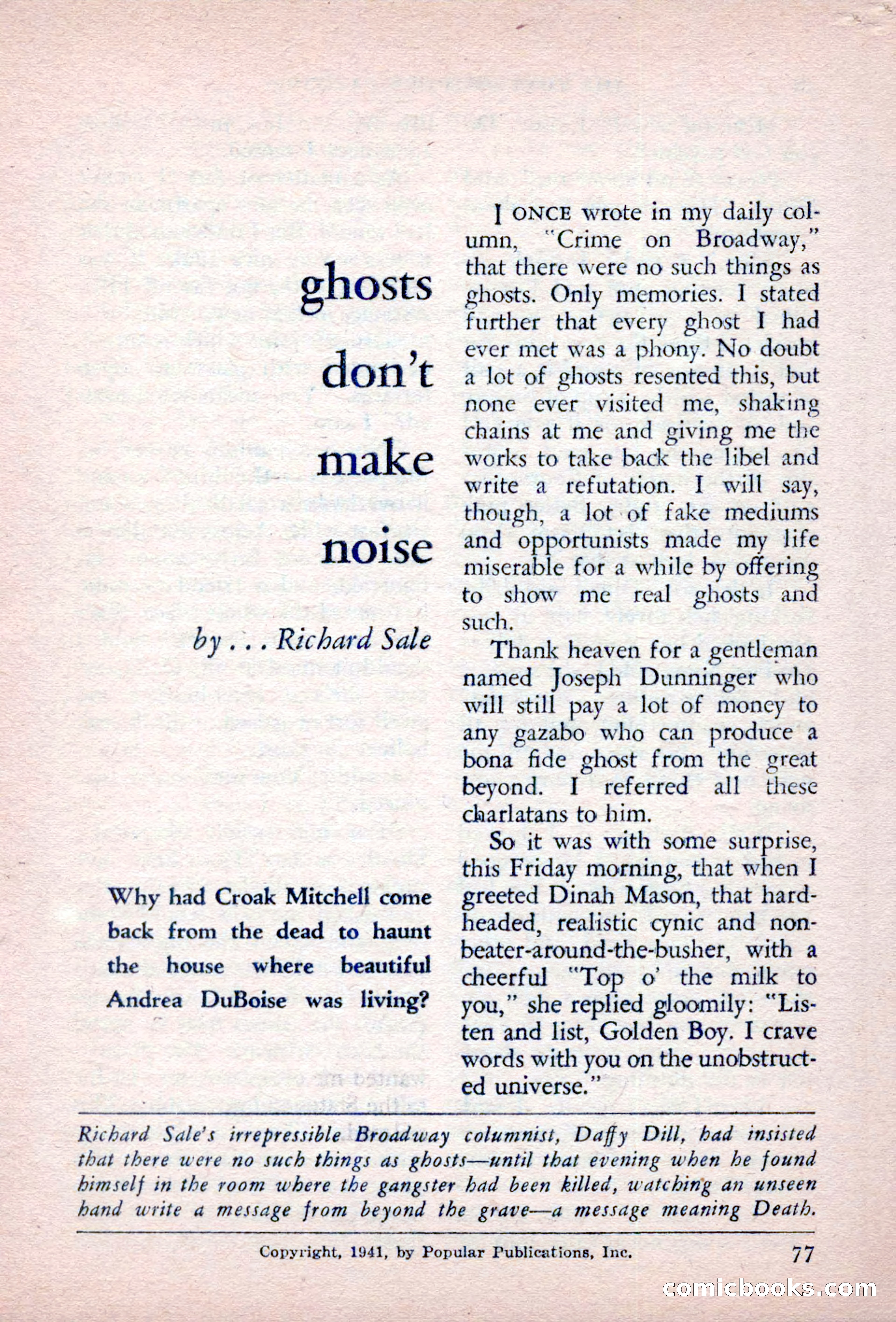 The Saint Detective Magazine, September 1957 — page 79 of 132