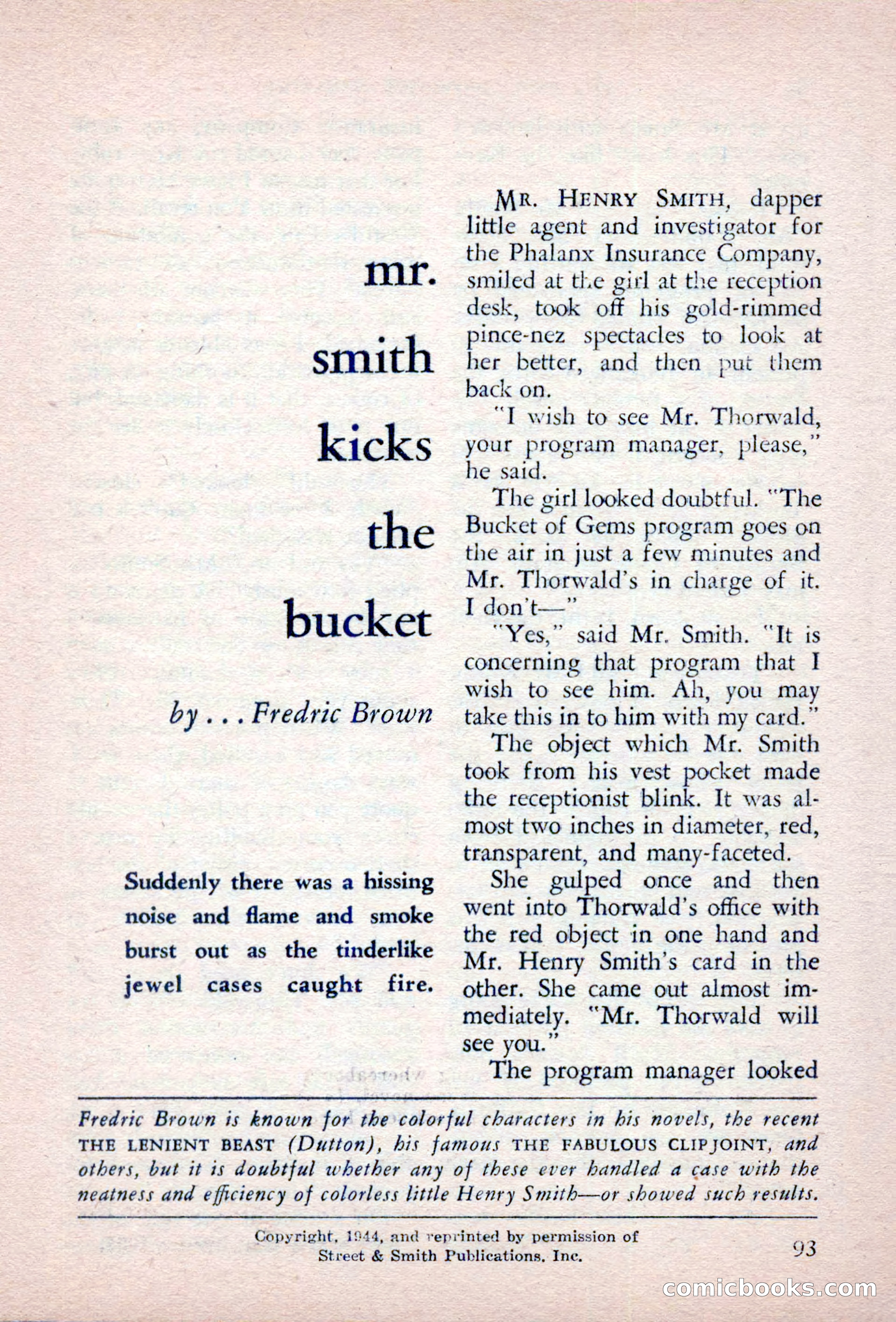 The Saint Detective Magazine, September 1957 — page 95 of 132