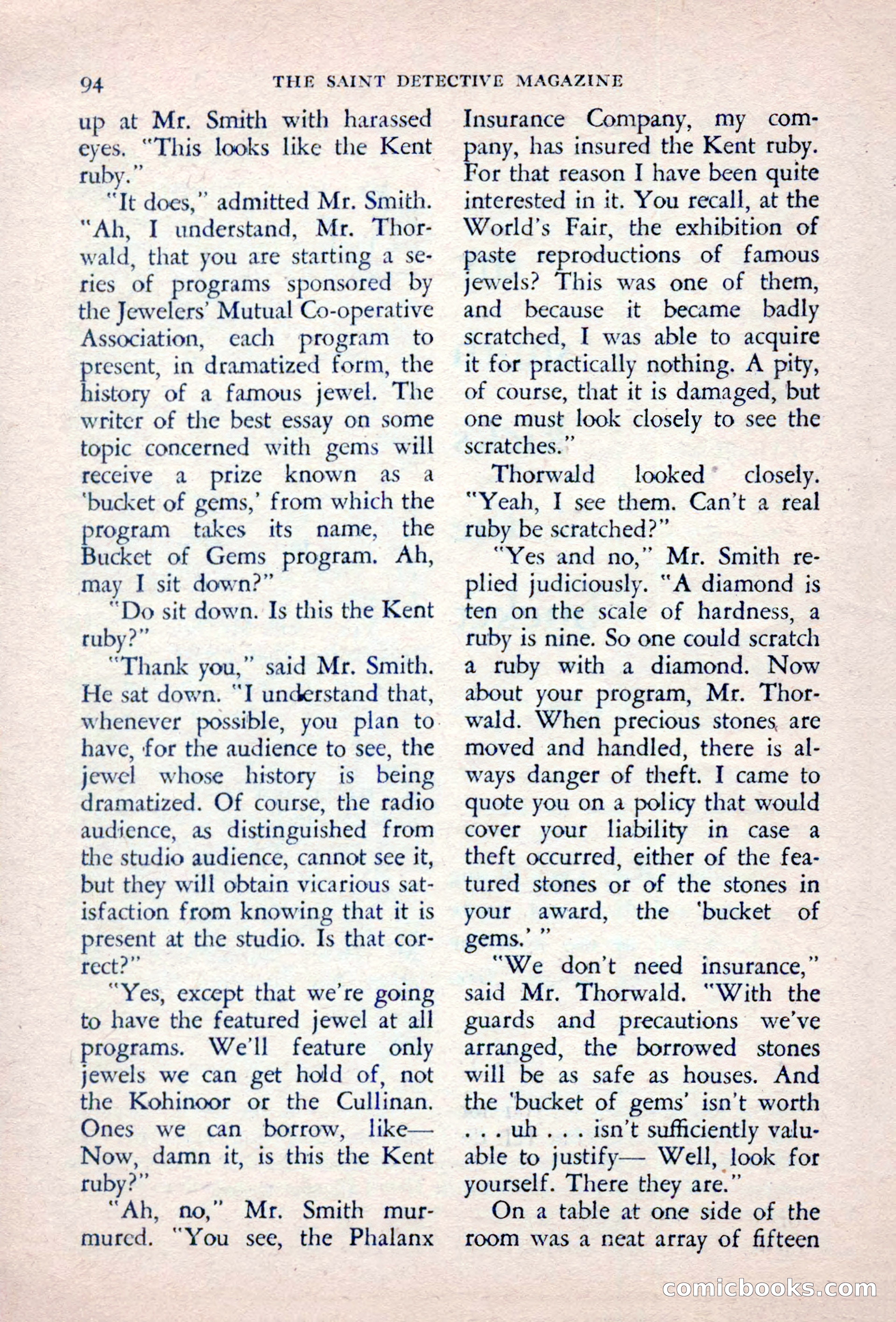 The Saint Detective Magazine, September 1957 — page 96 of 132