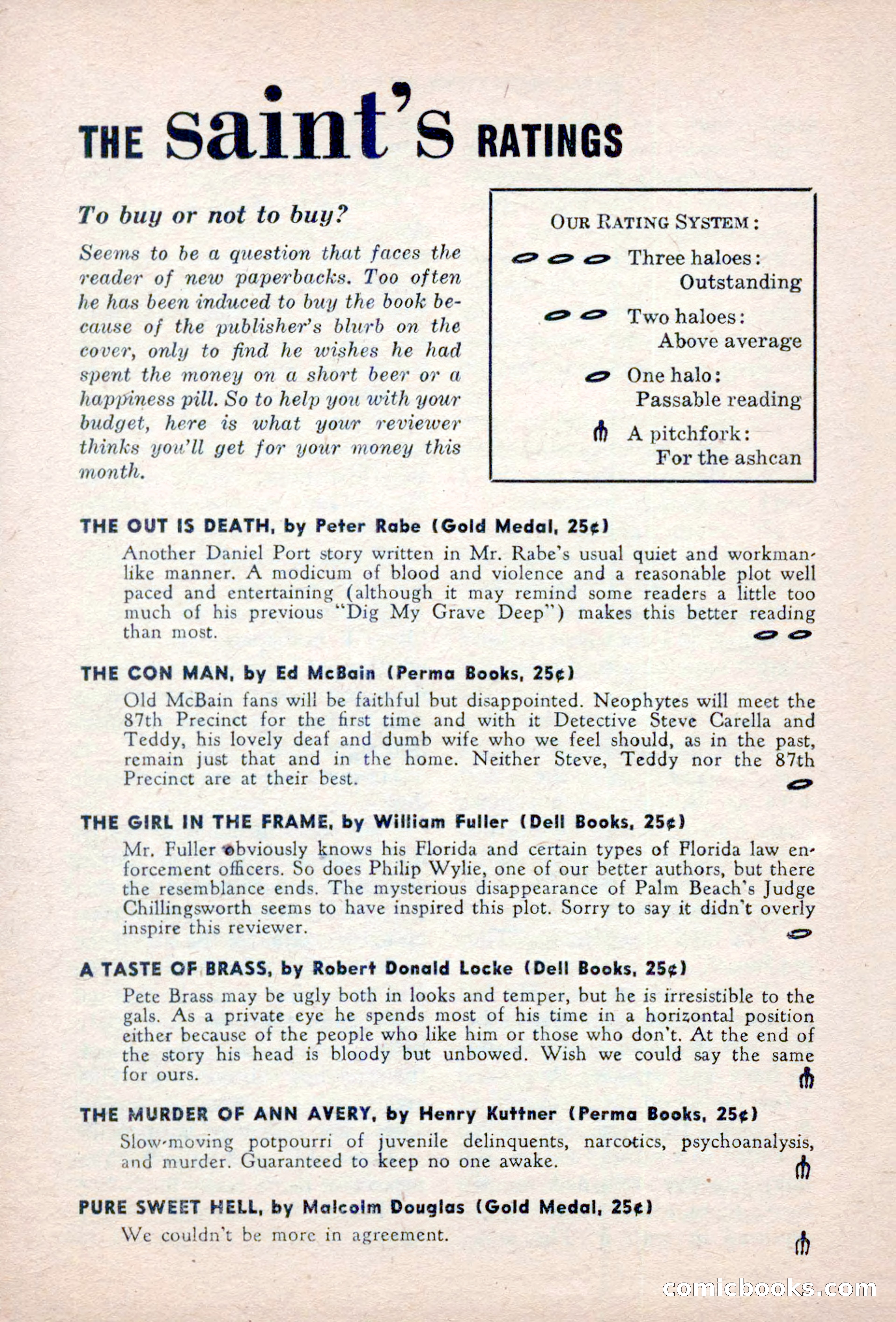 The Saint Detective Magazine, September 1957 — page 104 of 132