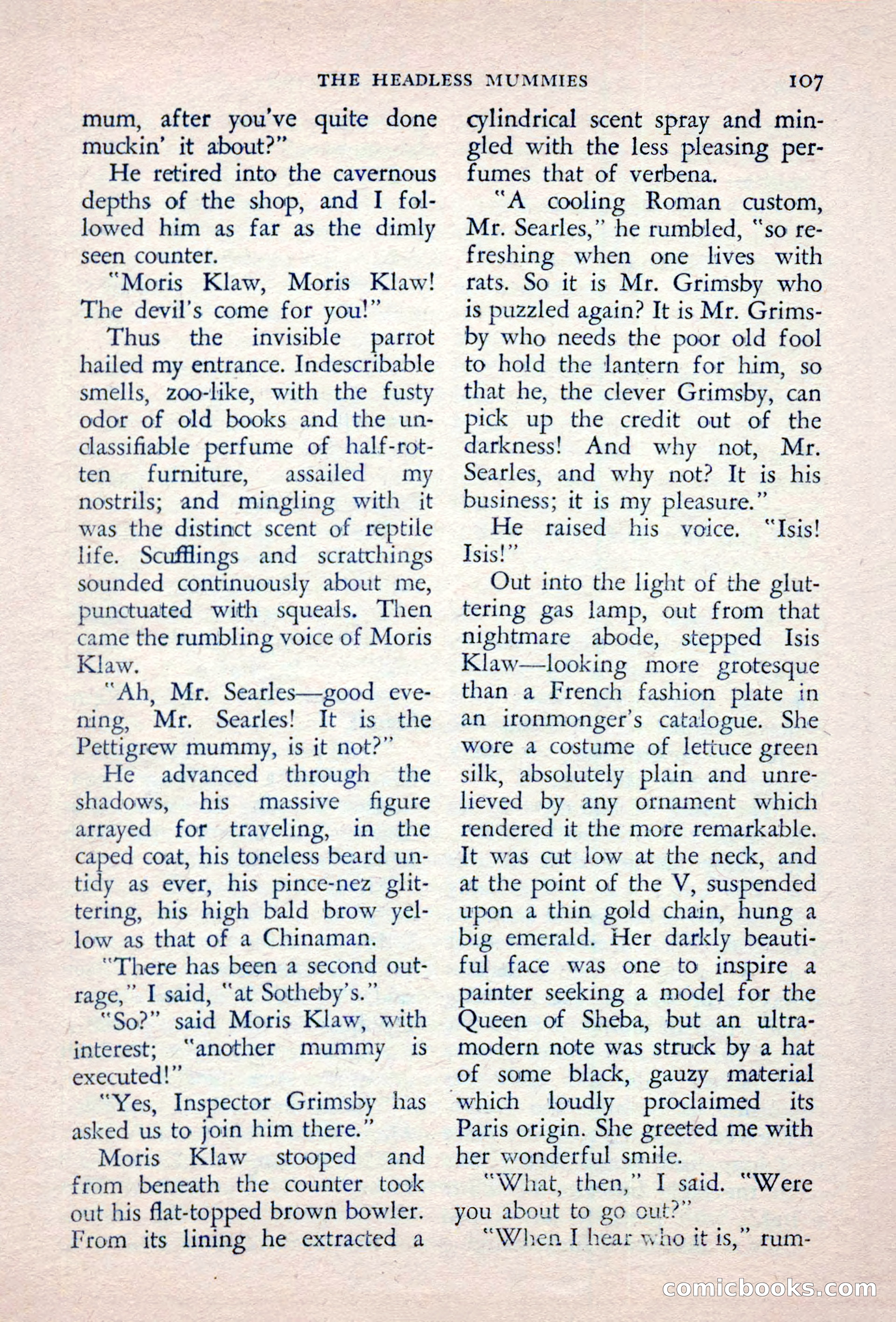 The Saint Detective Magazine, September 1957 — page 109 of 132