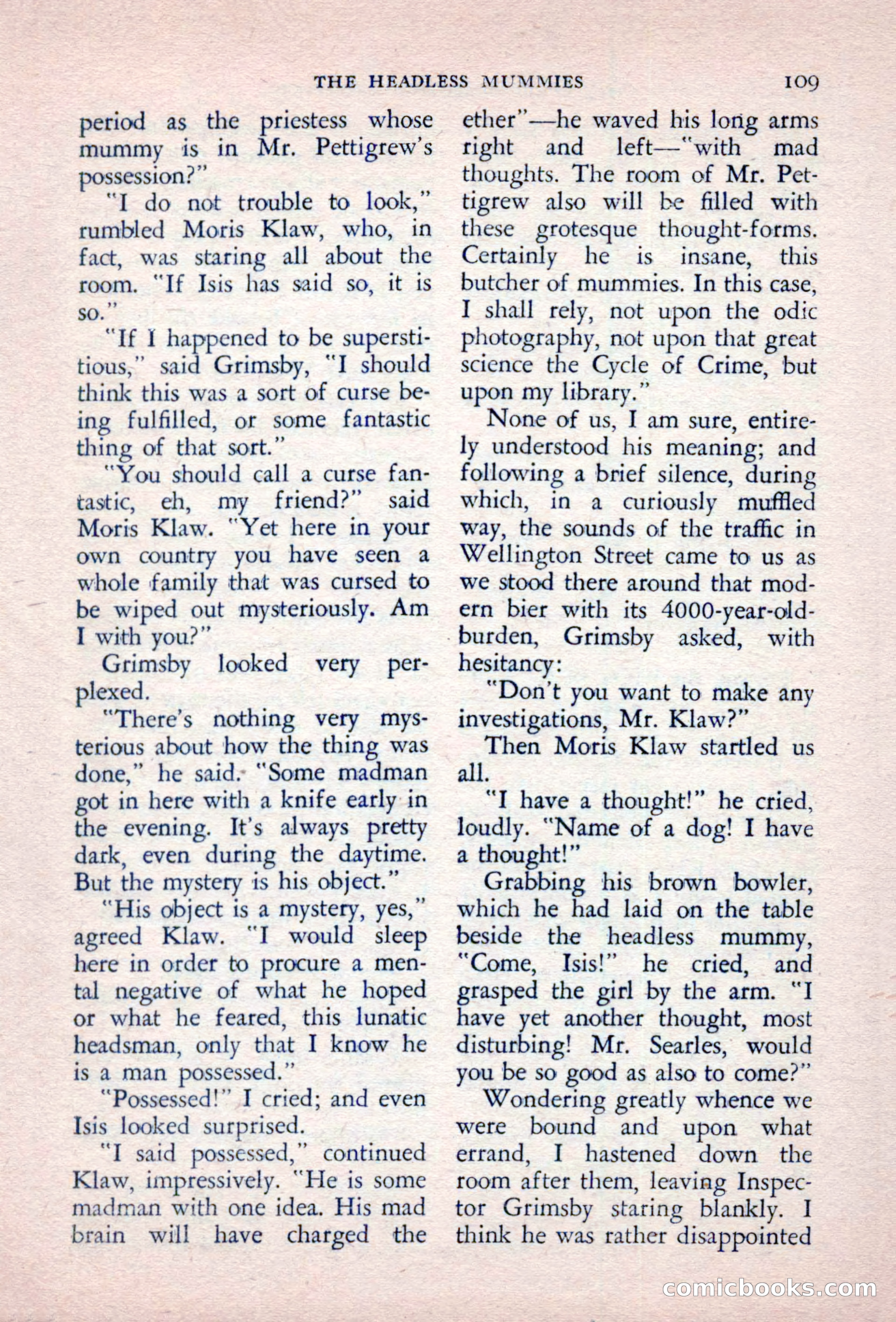 The Saint Detective Magazine, September 1957 — page 111 of 132