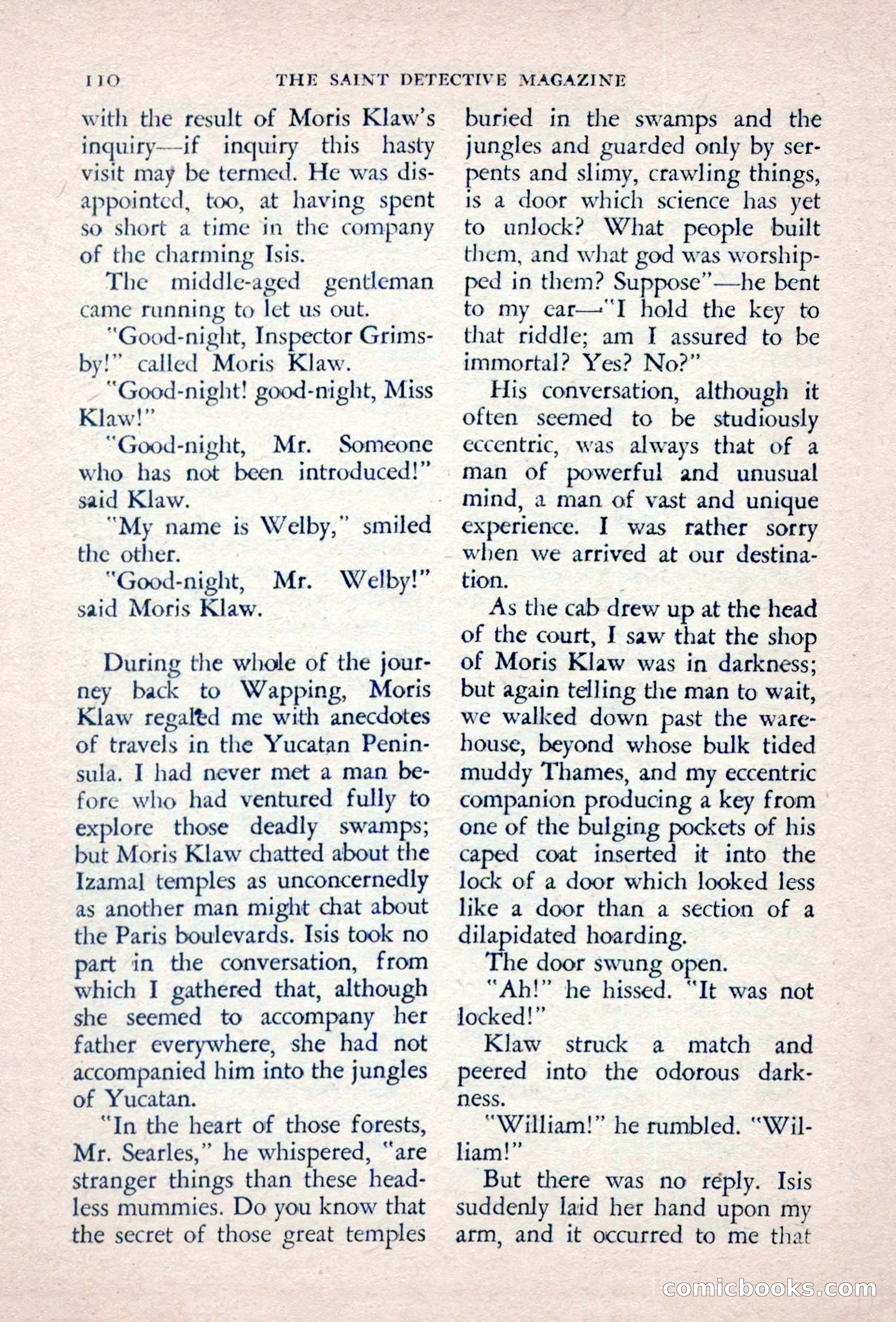 The Saint Detective Magazine, September 1957 — page 112 of 132