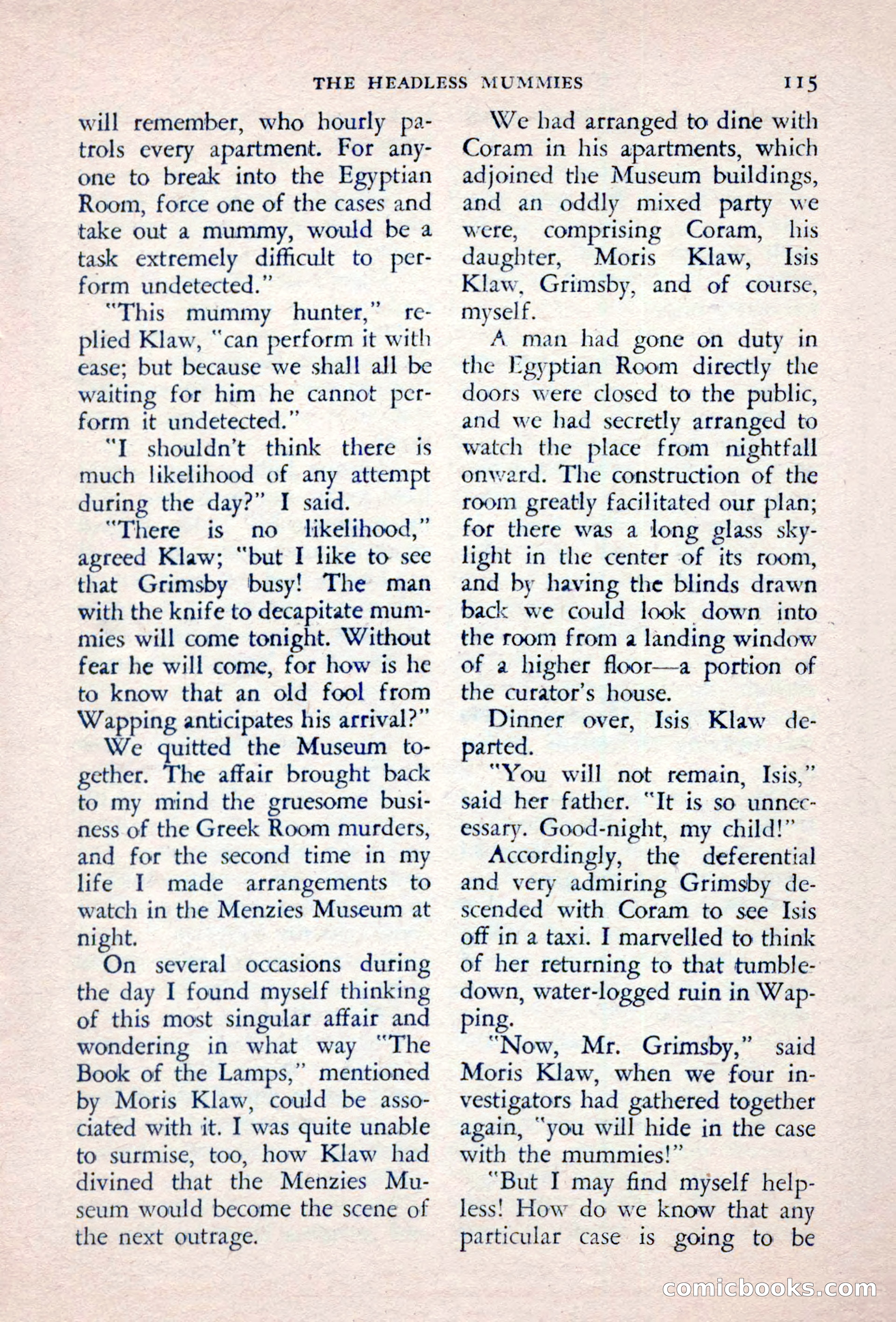 The Saint Detective Magazine, September 1957 — page 117 of 132