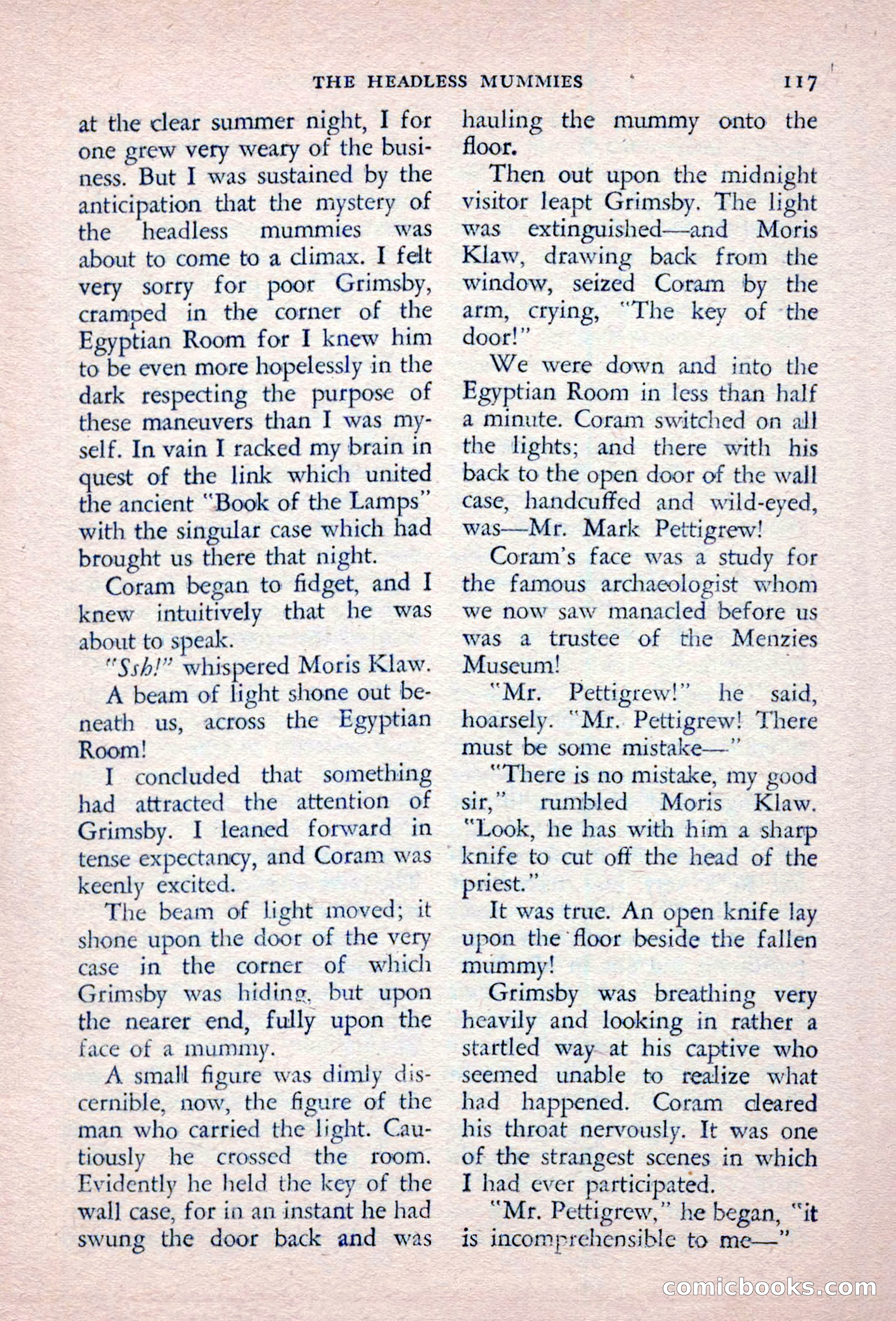 The Saint Detective Magazine, September 1957 — page 119 of 132