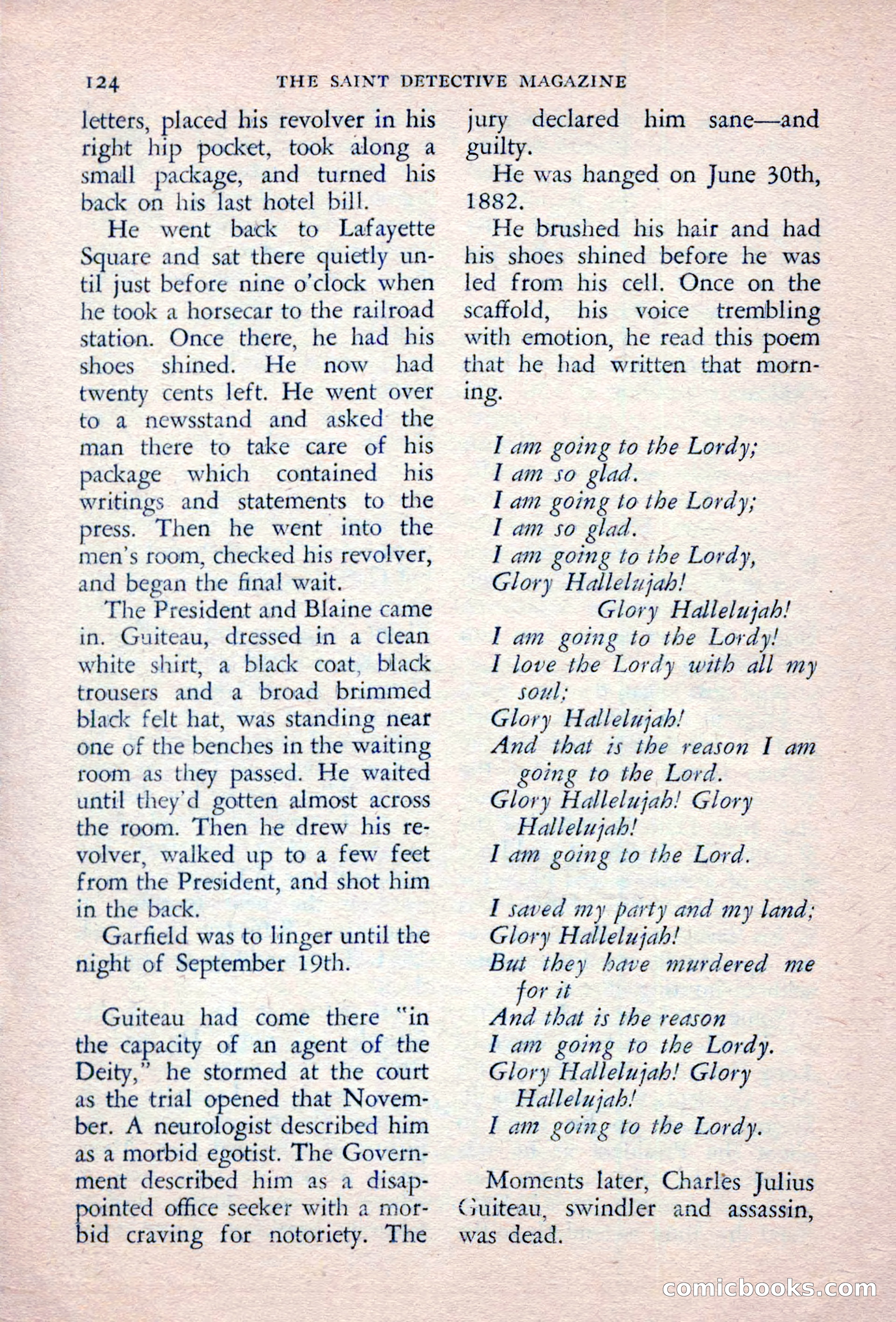 The Saint Detective Magazine, September 1957 — page 126 of 132