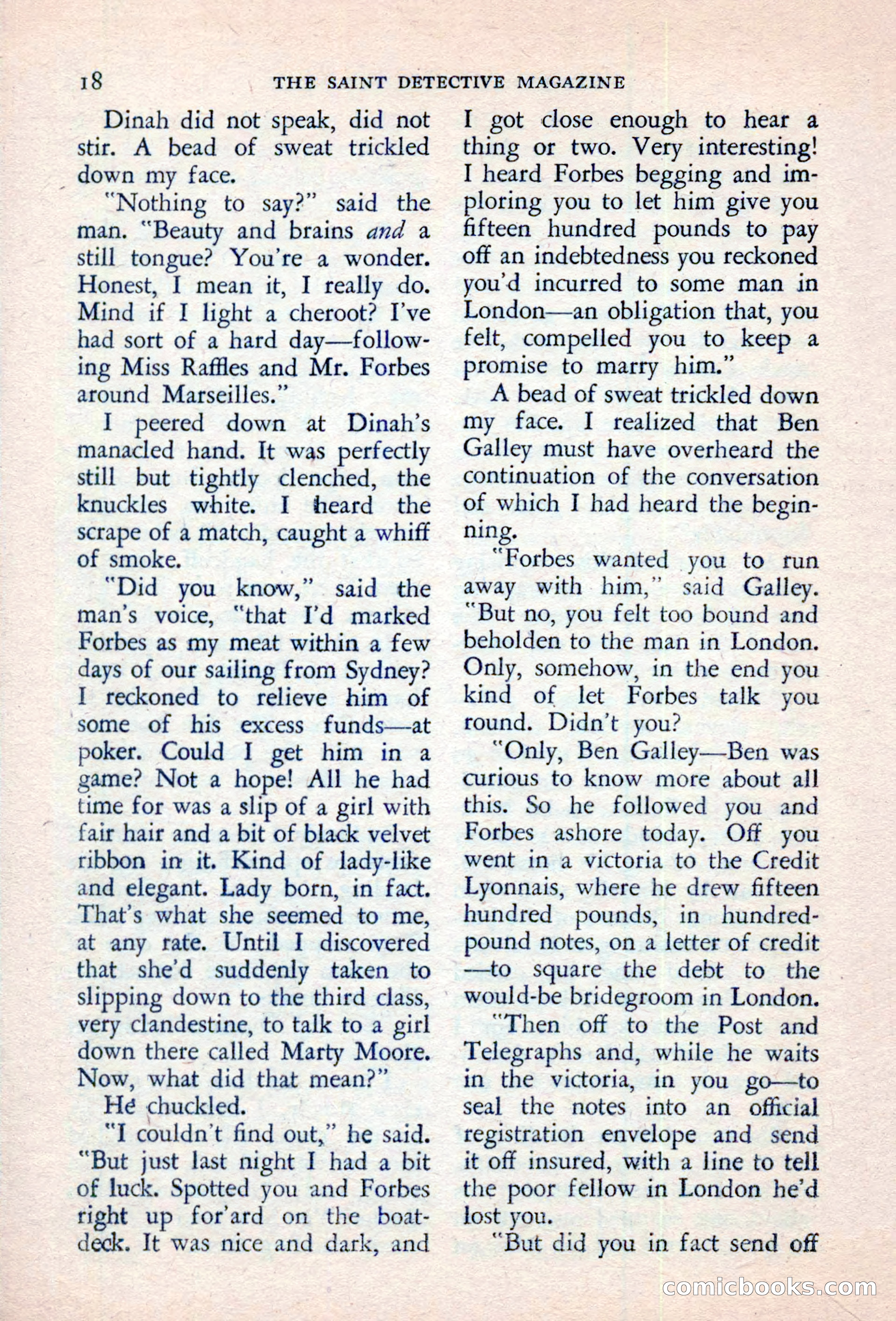 The Saint Detective Magazine — page 20 of 132