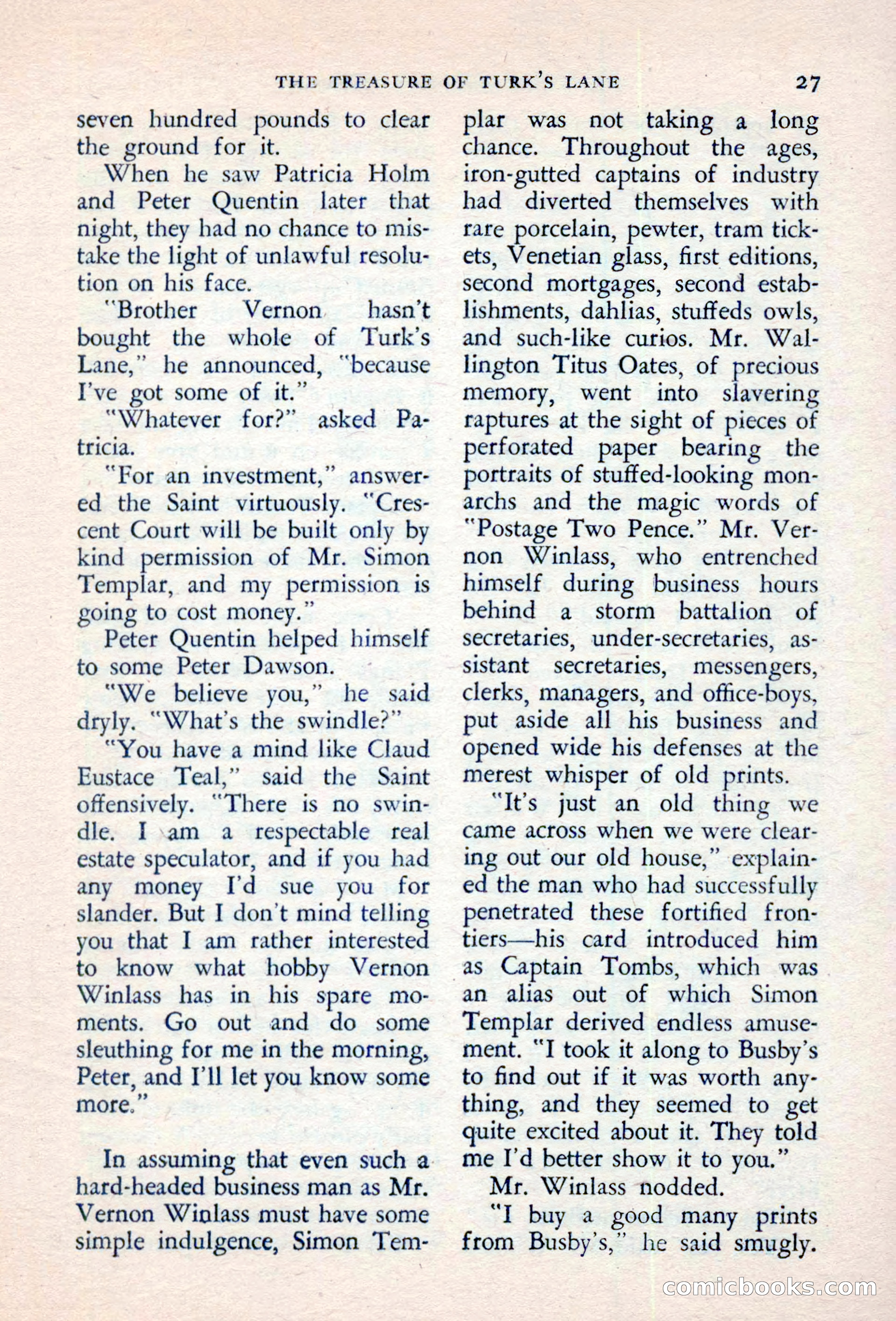 The Saint Detective Magazine — page 29 of 132