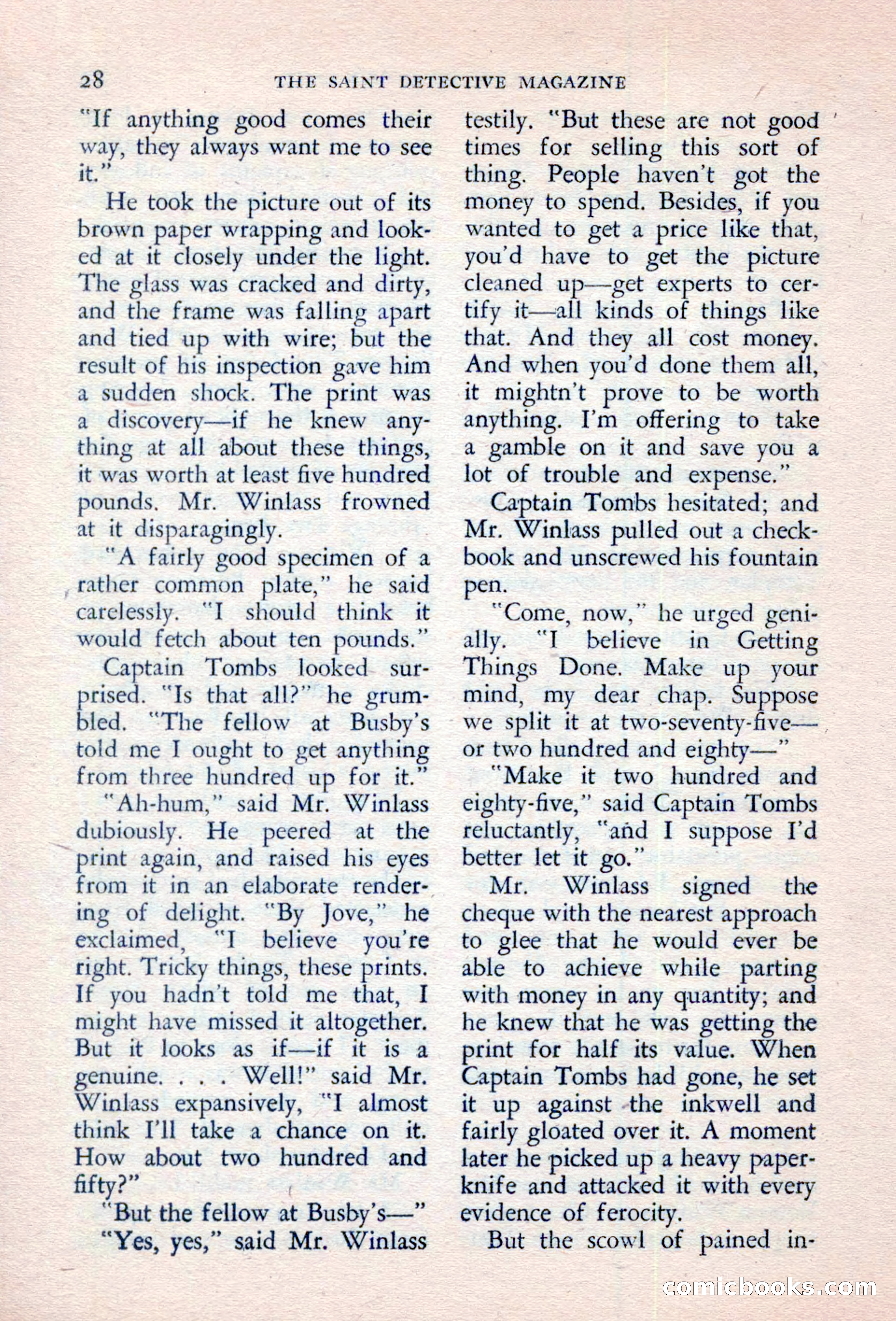 The Saint Detective Magazine — page 30 of 132