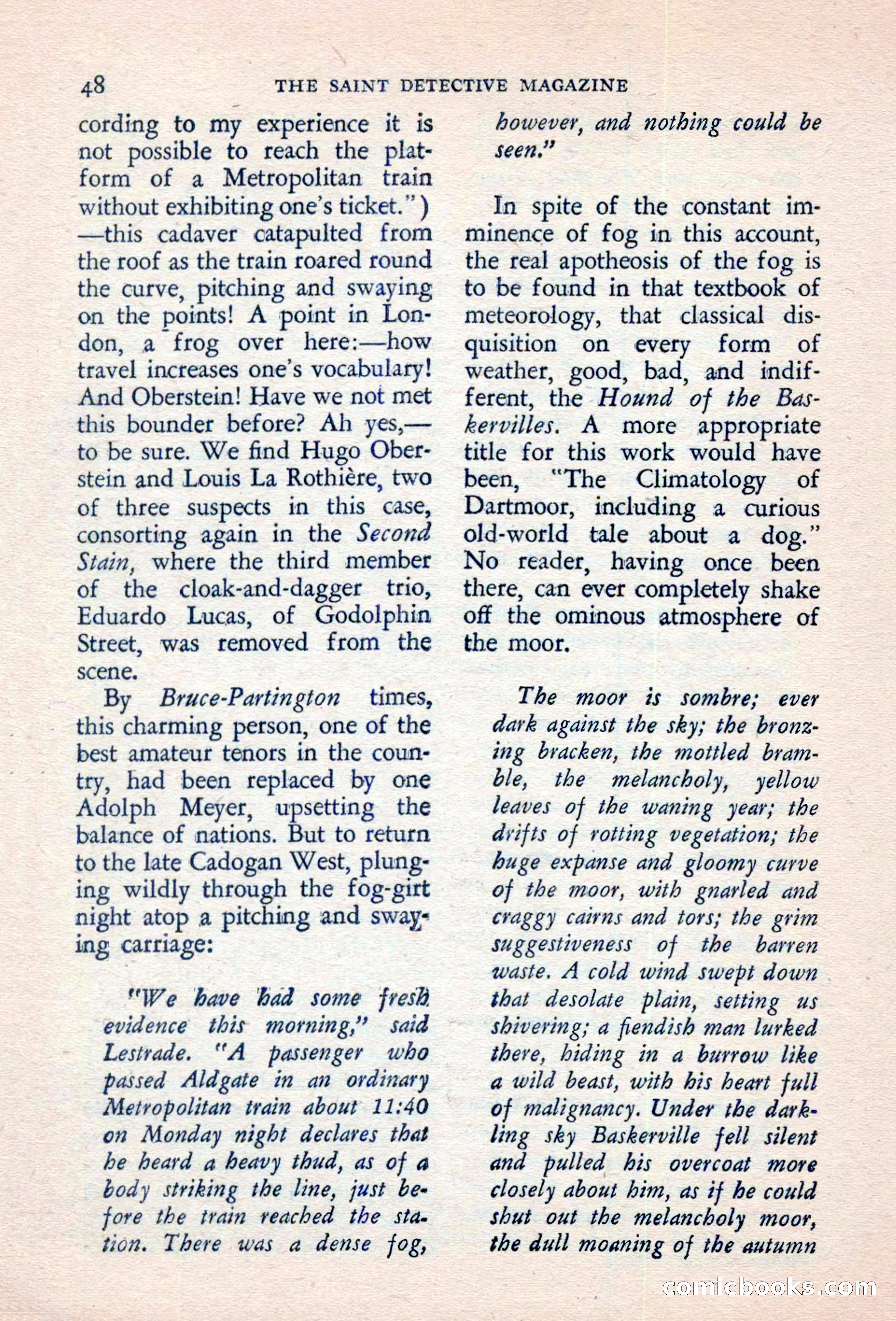 The Saint Detective Magazine — page 50 of 132