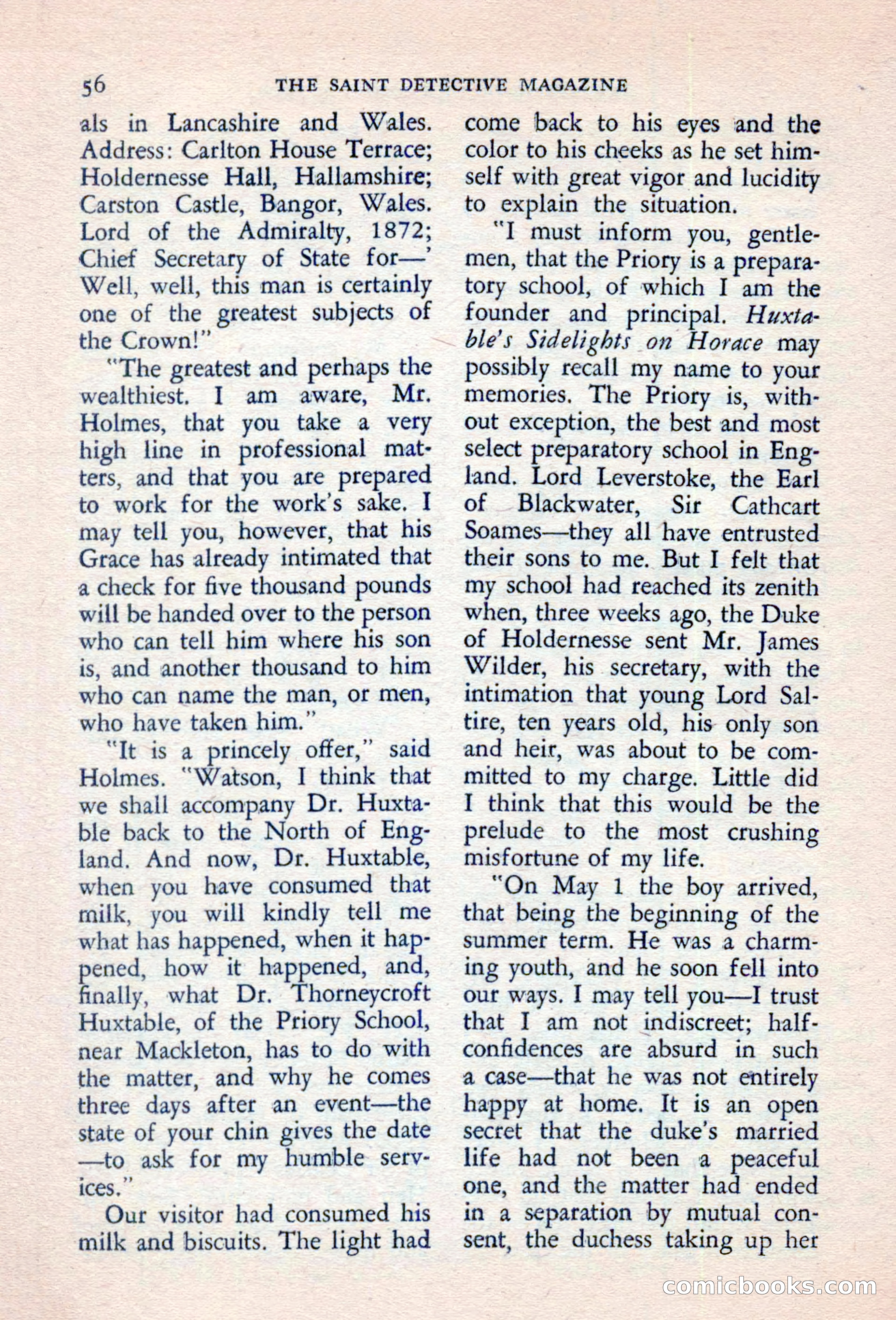 The Saint Detective Magazine — page 58 of 132