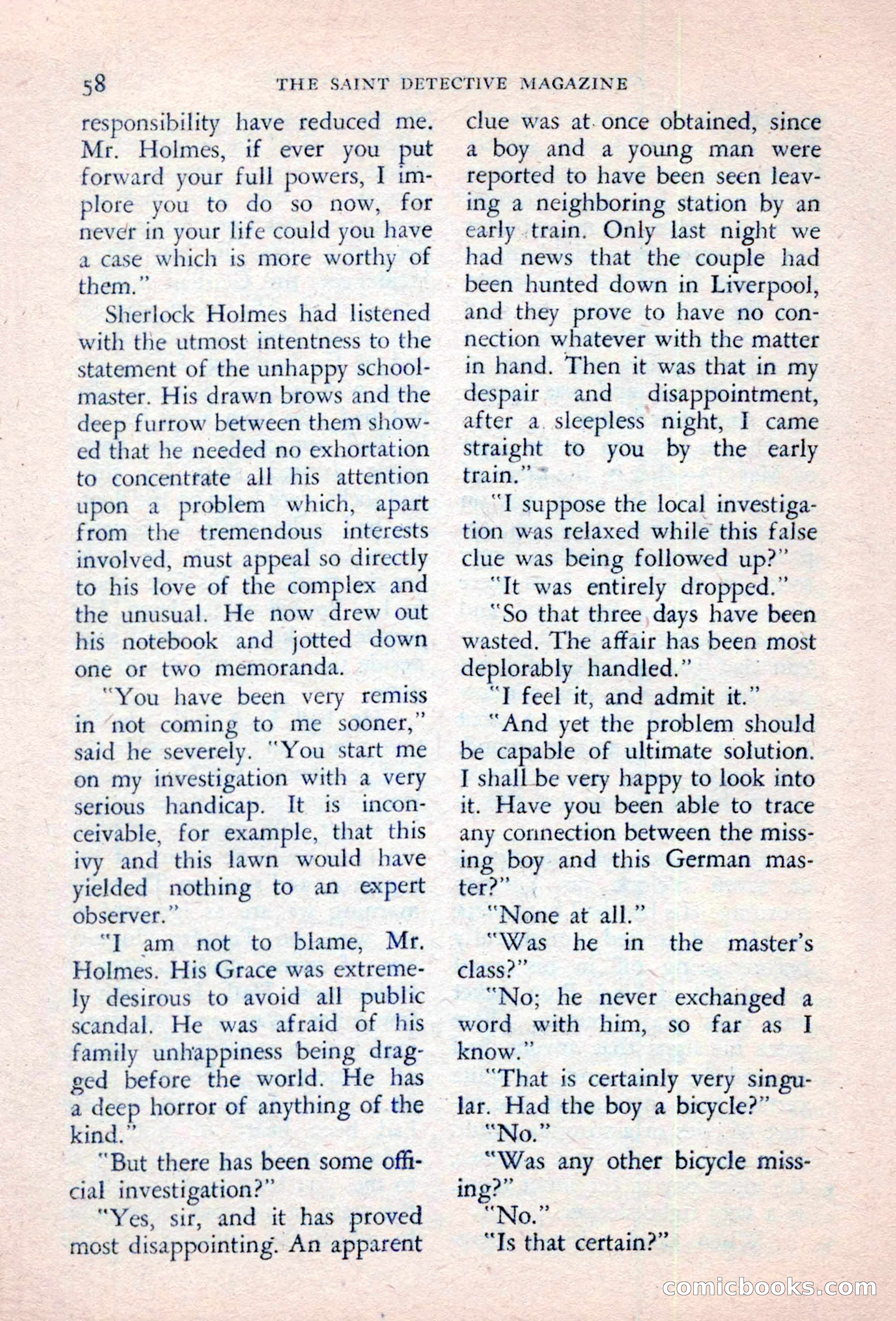The Saint Detective Magazine — page 60 of 132