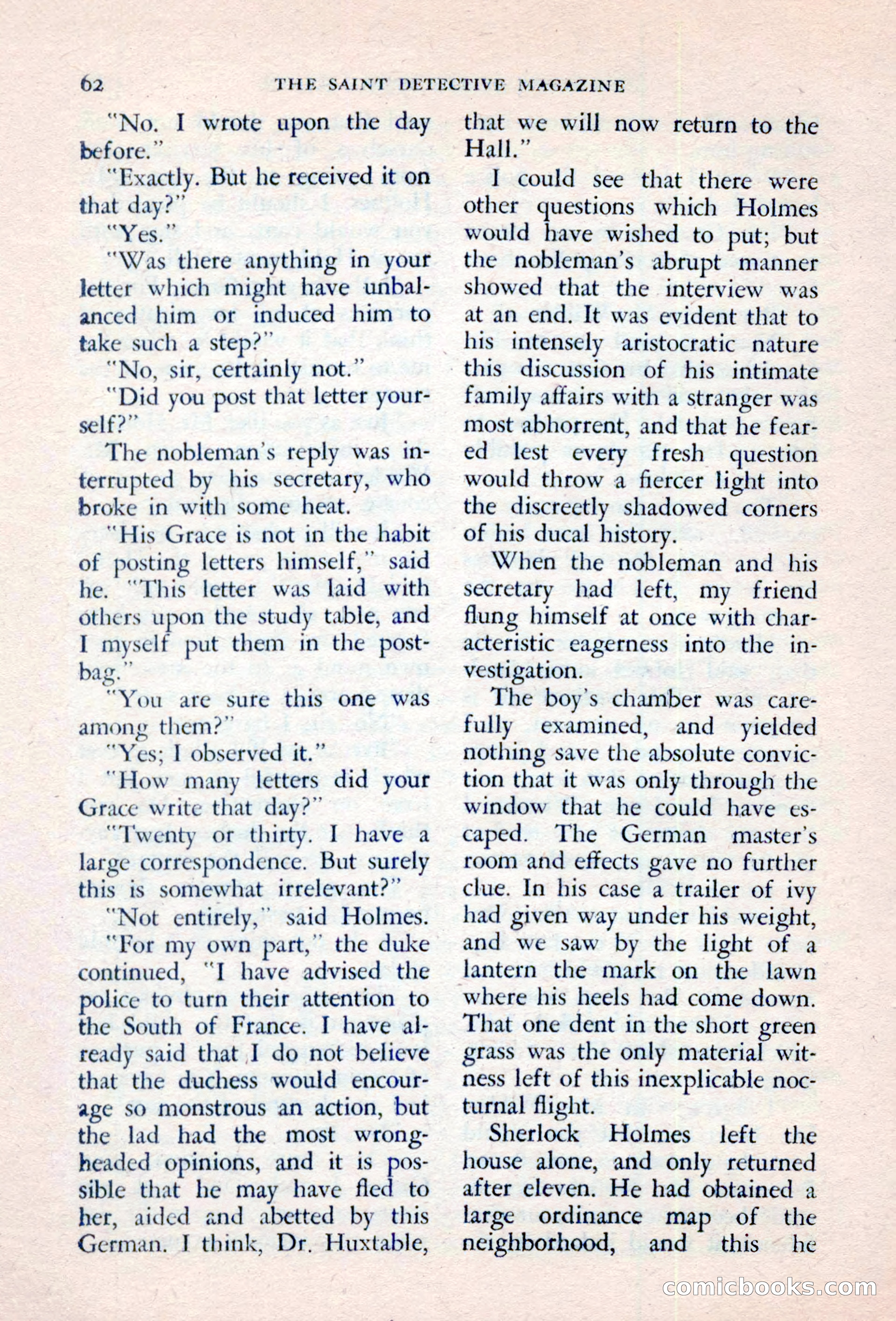 The Saint Detective Magazine — page 64 of 132