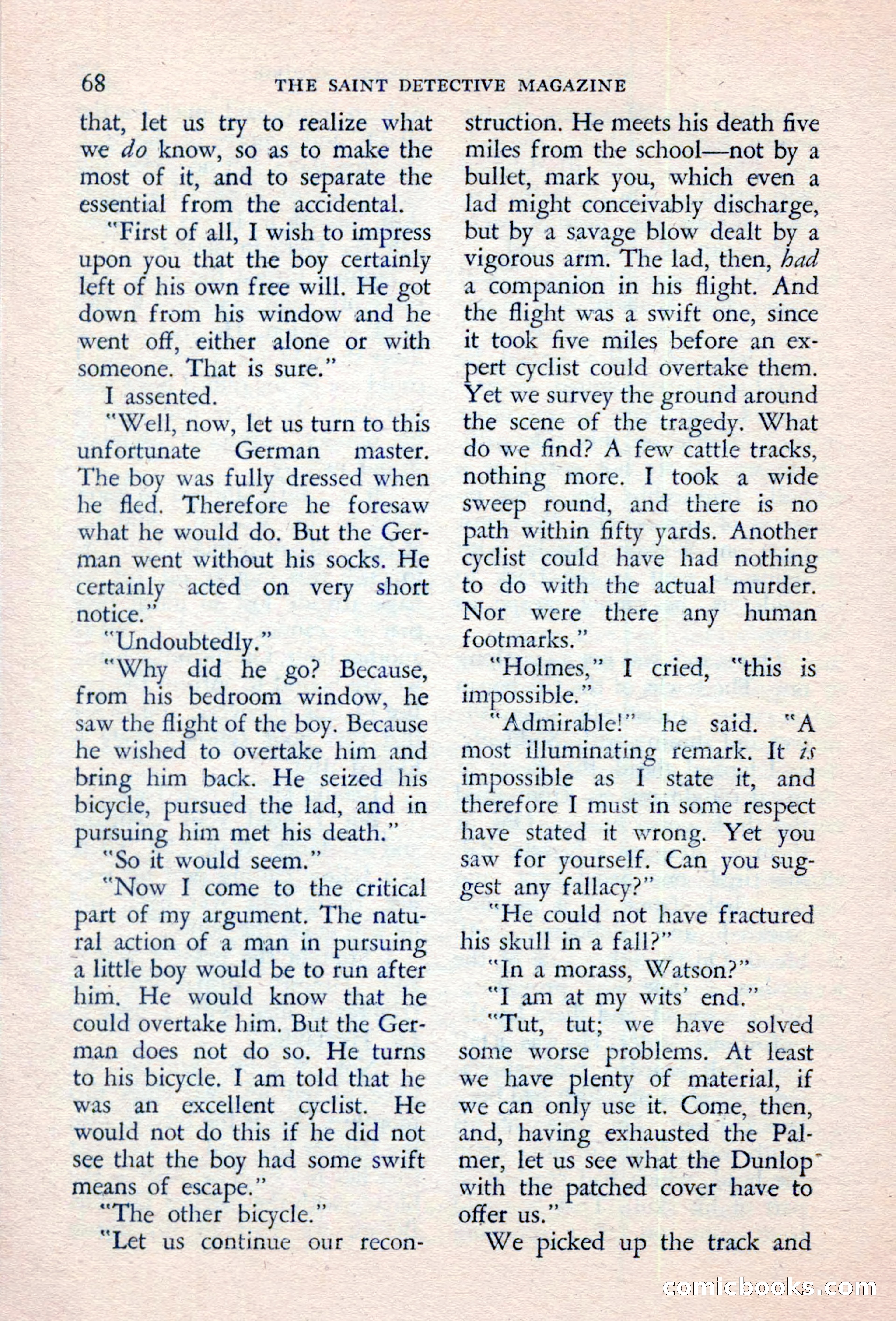 The Saint Detective Magazine — page 70 of 132