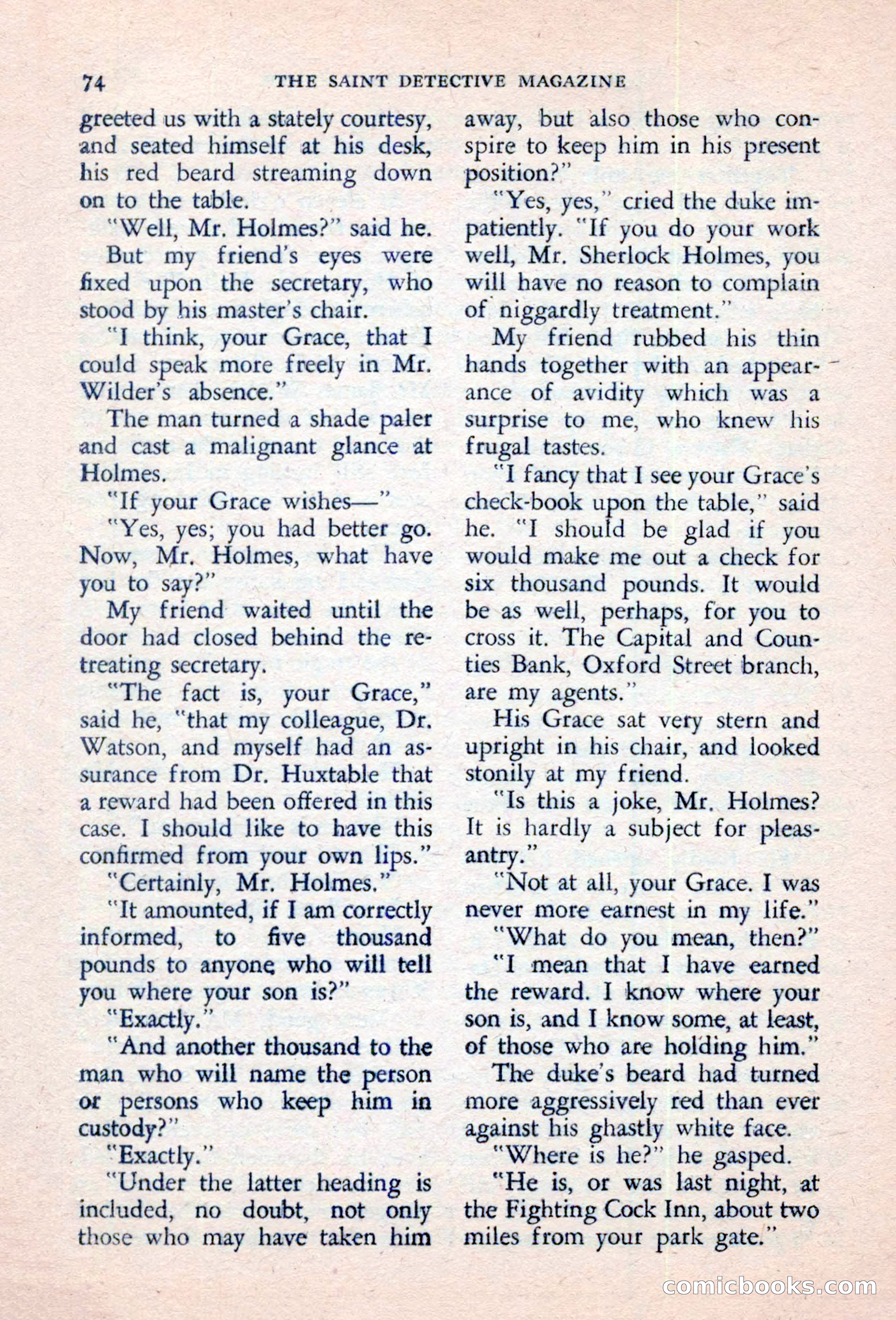 The Saint Detective Magazine — page 76 of 132