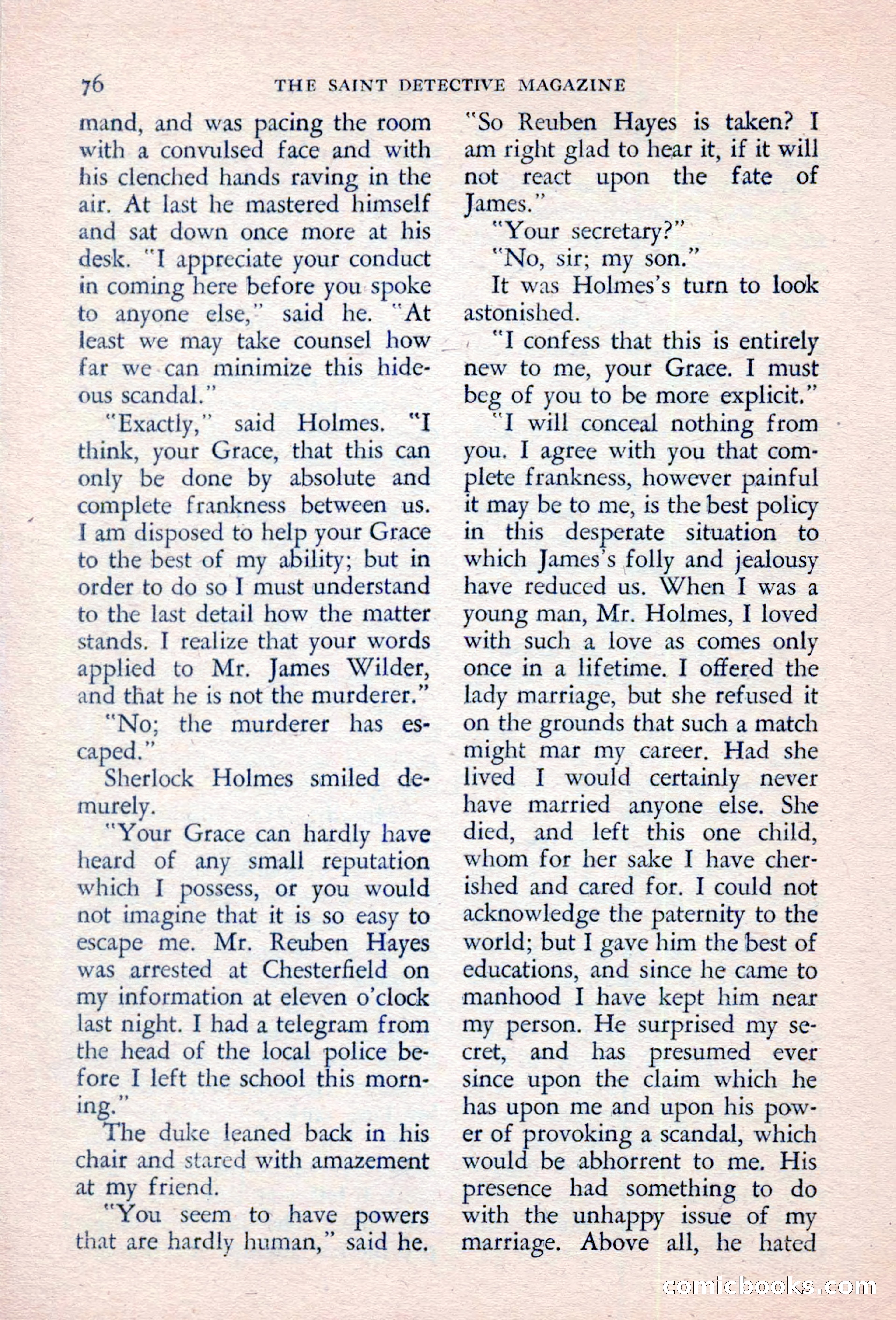 The Saint Detective Magazine — page 78 of 132