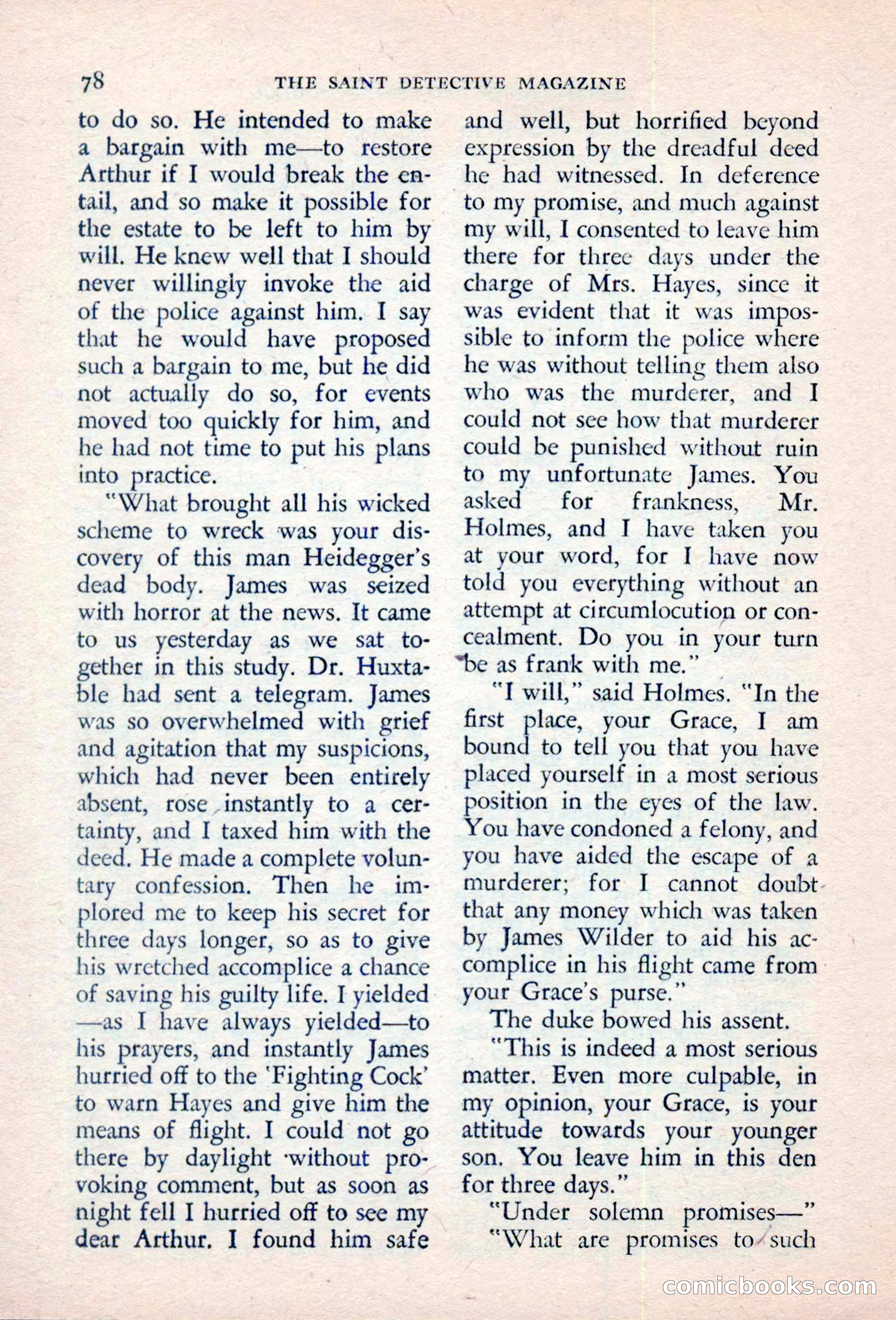 The Saint Detective Magazine — page 80 of 132