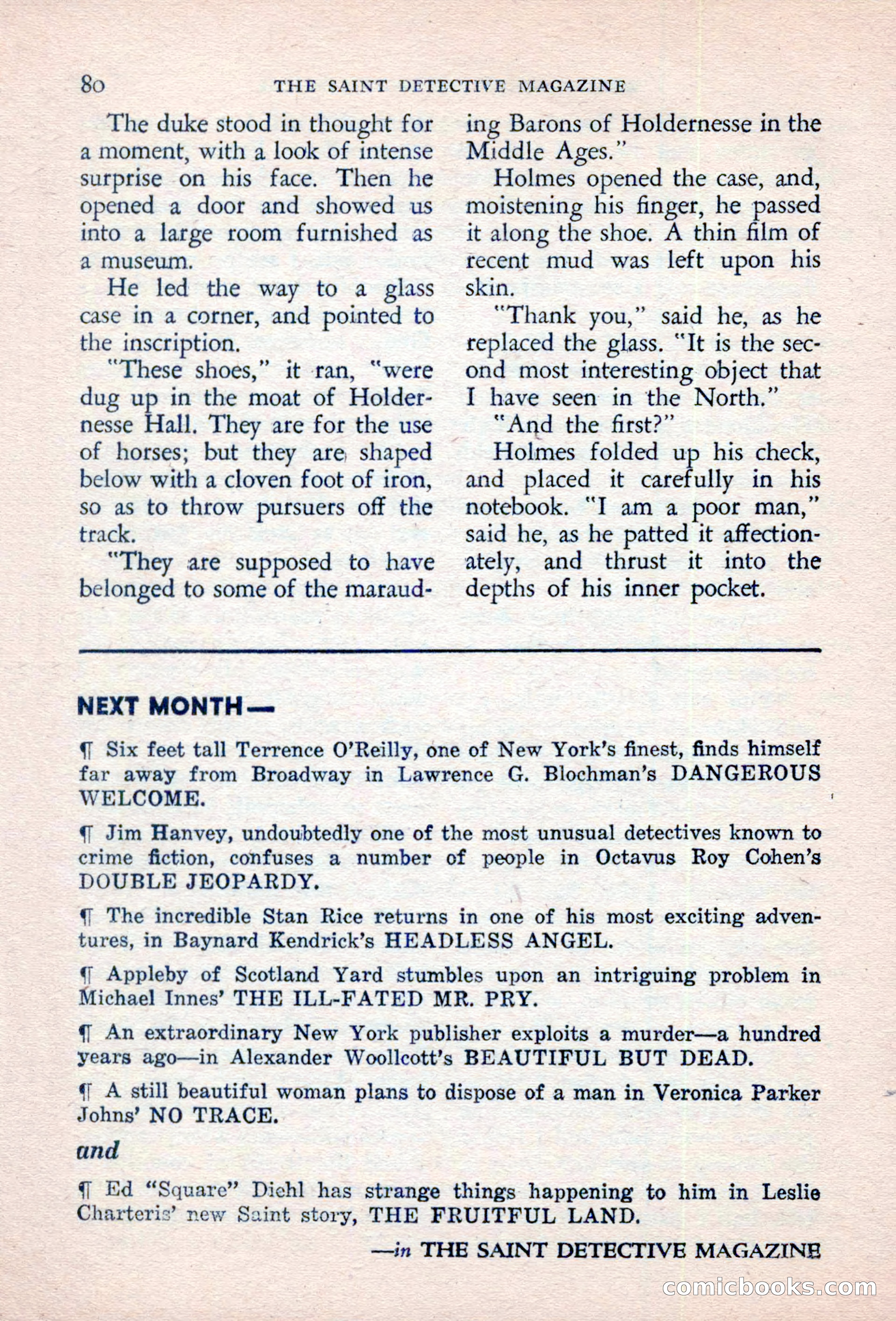The Saint Detective Magazine — page 82 of 132